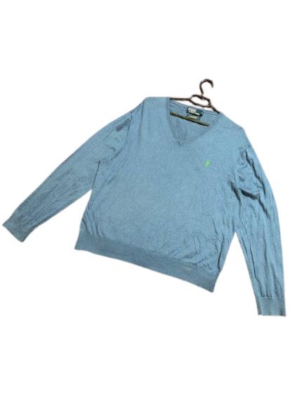 Polo Ralph Lauren Vintage Polo Ralph Lauren V-Neck Sweater Size XXL Size US XXL / EU 58 / 5 - 1 Thumbnail