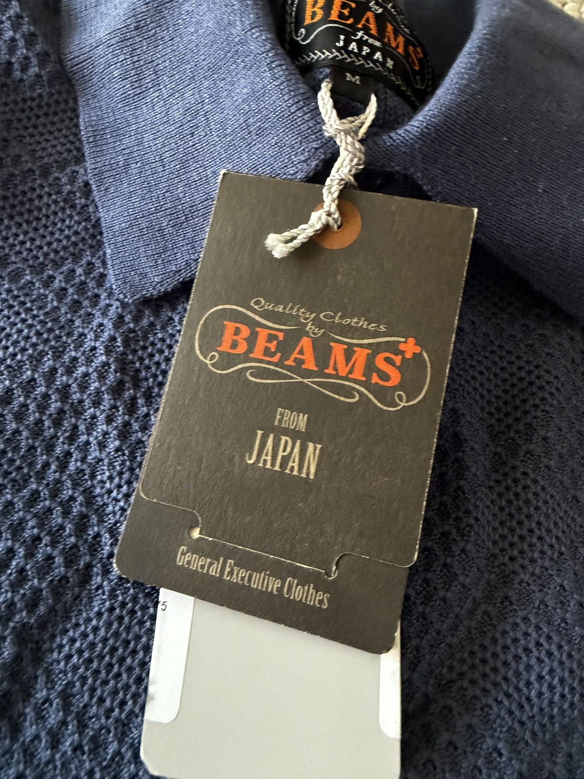 Beams Plus Beams Japan | Knit Crochet Polo Size US M / EU 48-50 / 2 - 4 Thumbnail