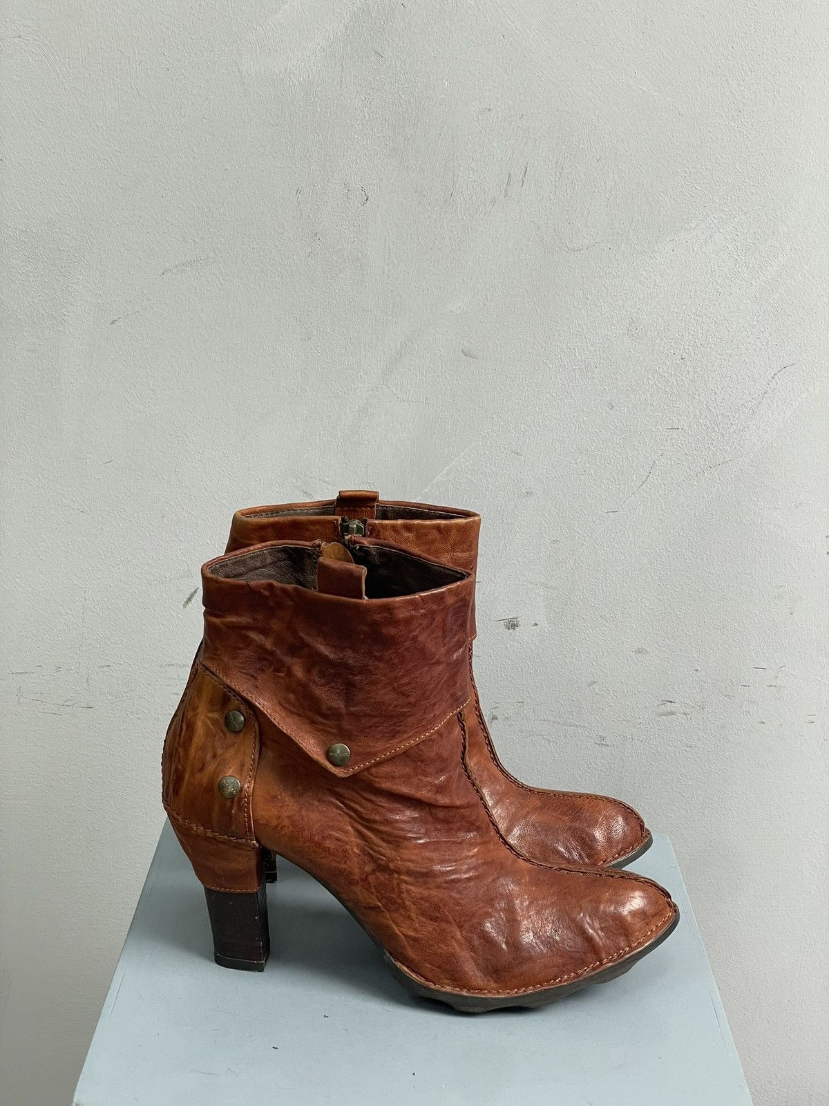 Diesel Diesel heel boots A.S.98 style avant garde boots 90s rare Size US 9 / IT 39 - 4 Thumbnail