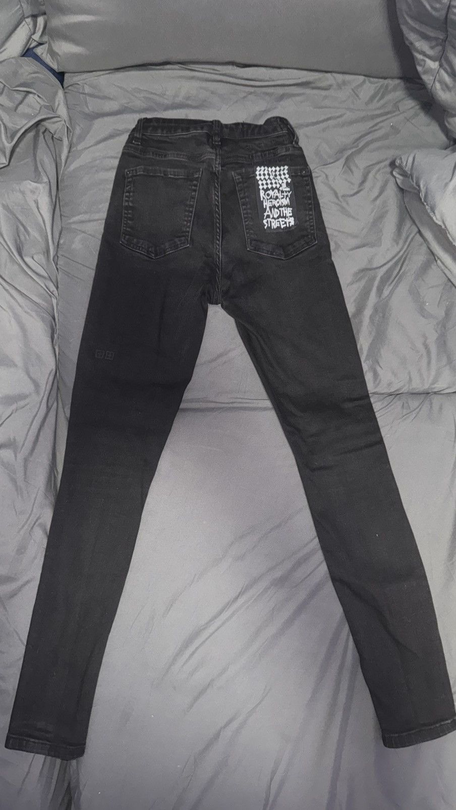 Ksubi Ksubi Black Skinny Jeans Pocket Print Size 26" / US 2 / IT 38 - 1 Thumbnail