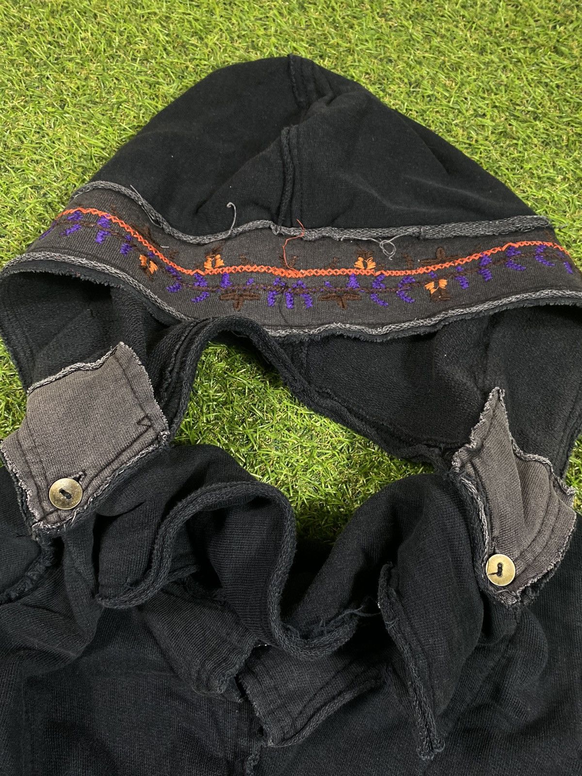 Japanese Brand Vintage 90s Avant Garde hoodie Japanese style Size M / US 6-8 / IT 42-44 - 6 Thumbnail