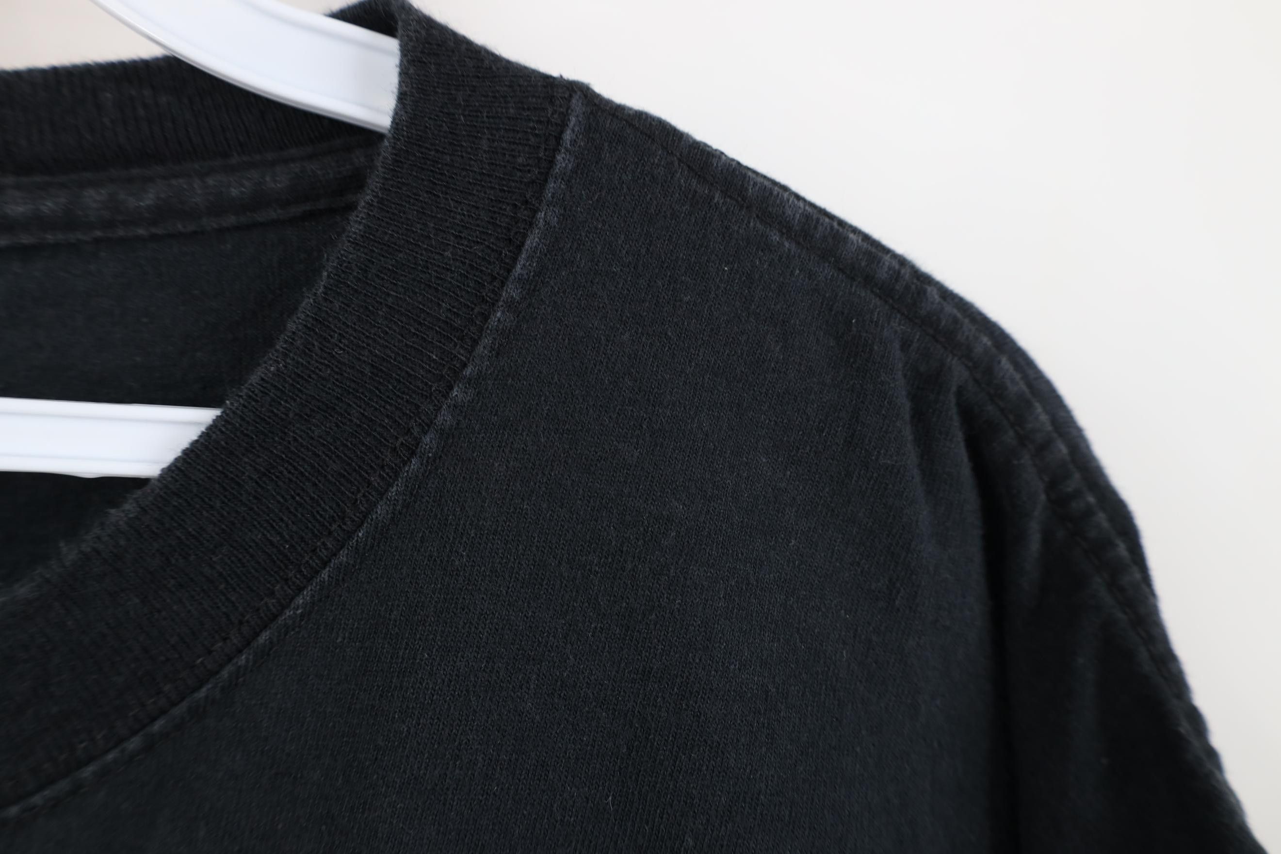 Vintage Vintage 90s Rusk Artist Short Sleeve T-Shirt Black Cotton Size US XL / EU 56 / 4 - 10 Thumbnail