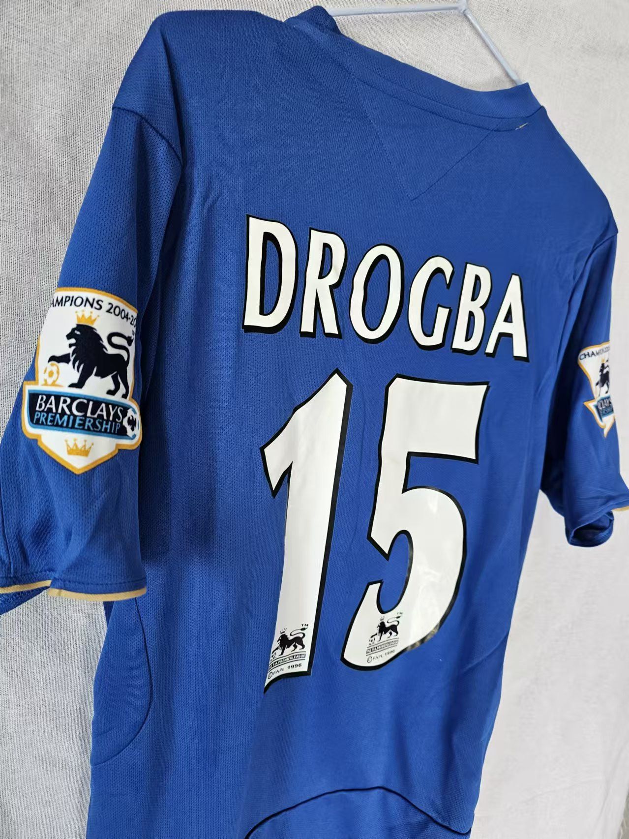 Other 2005 2006 Chelsea #15 Didier Drogba Jersey Home S Size US S / EU 44-46 / 1 - 4 Thumbnail
