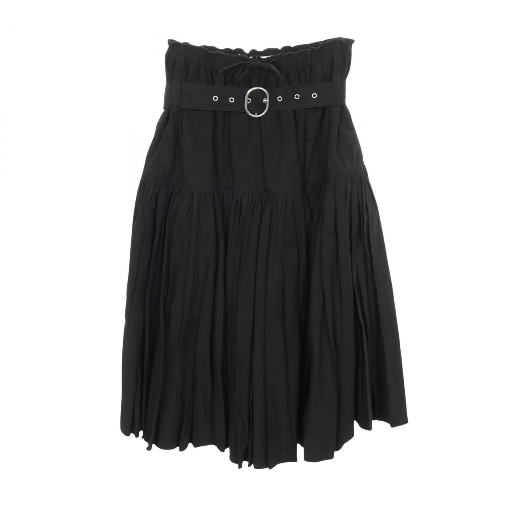 Jil Sander Jil Sander Jil Sander+ Cotton Skirt Textile Skirts J40MA014000132 DUTY FREE for USA Size ONE SIZE - 1 Thumbnail