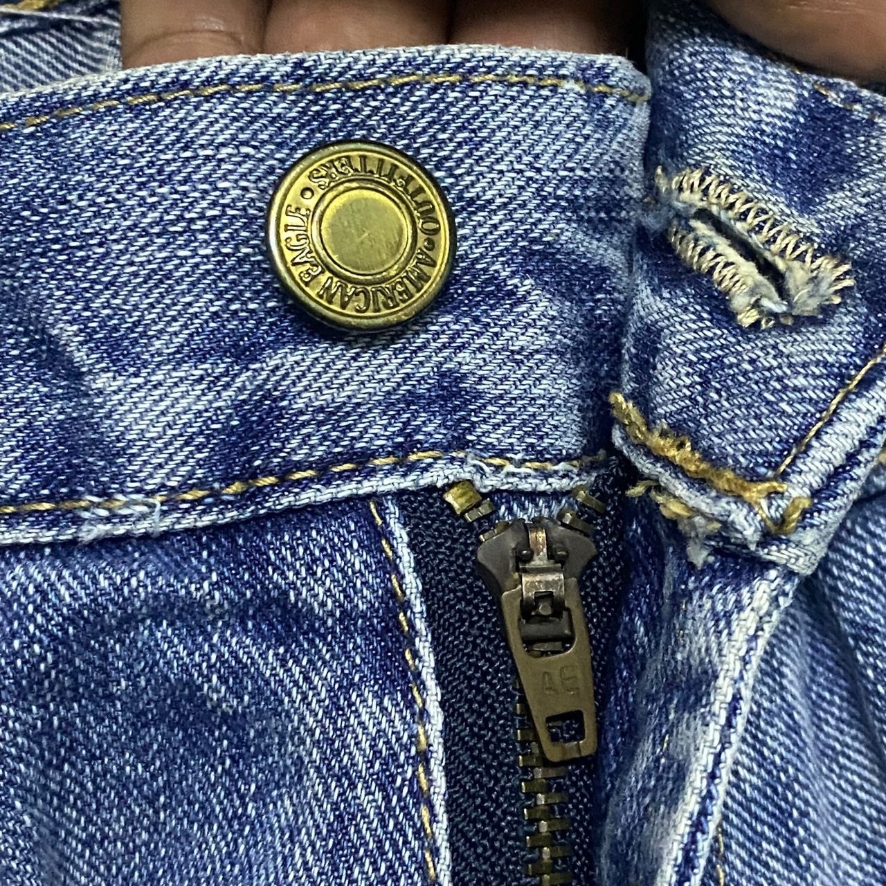 American Eagle Outfitters 💥Flare💥 American Eagle Qutfitters Distressed Denim Size US 31 - 10 Thumbnail