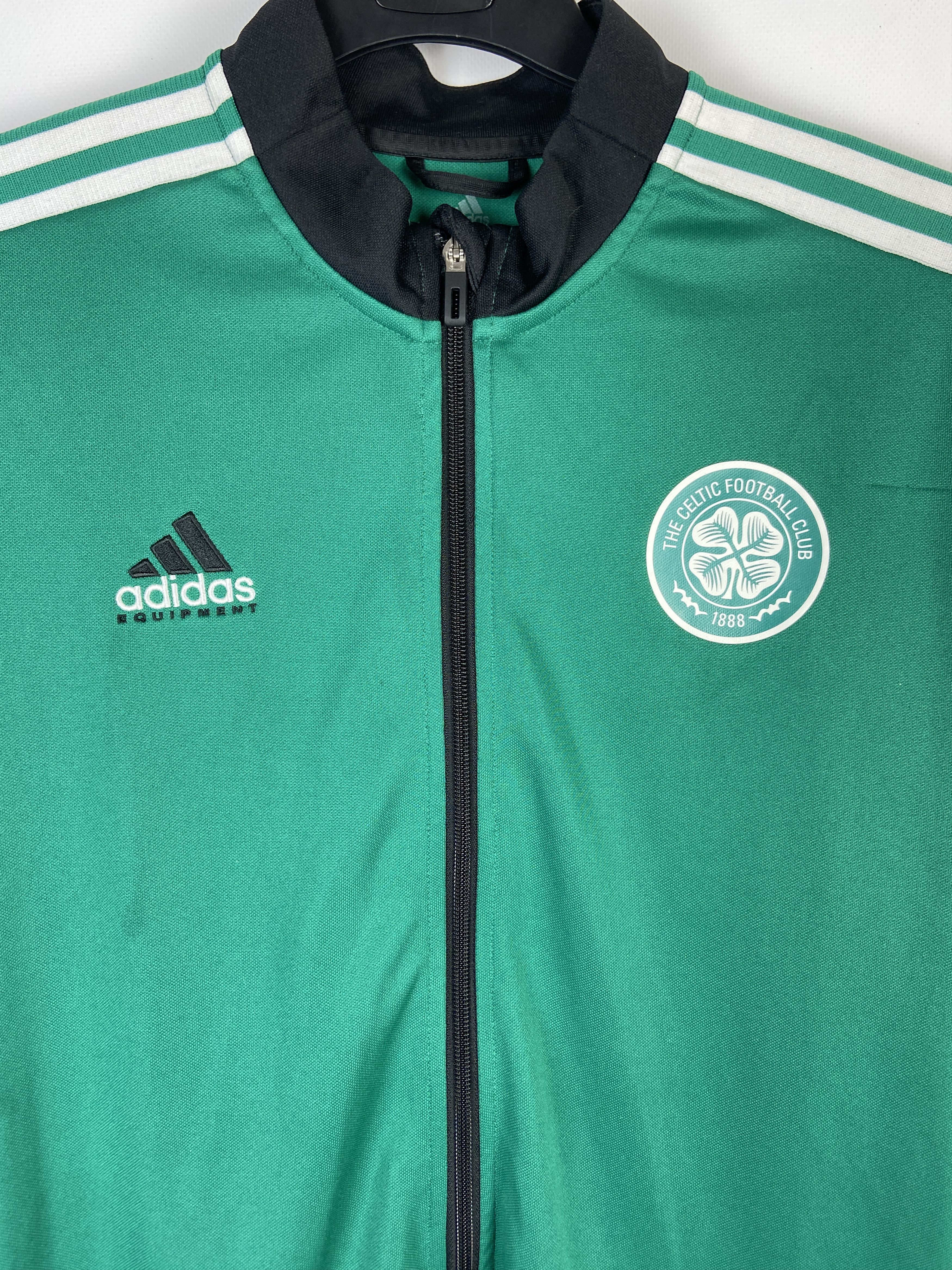 Adidas × Vintage Adidas Celtic FC Track Top Training Jacket Football Soccer Size US XL / EU 56 / 4 - 4 Thumbnail
