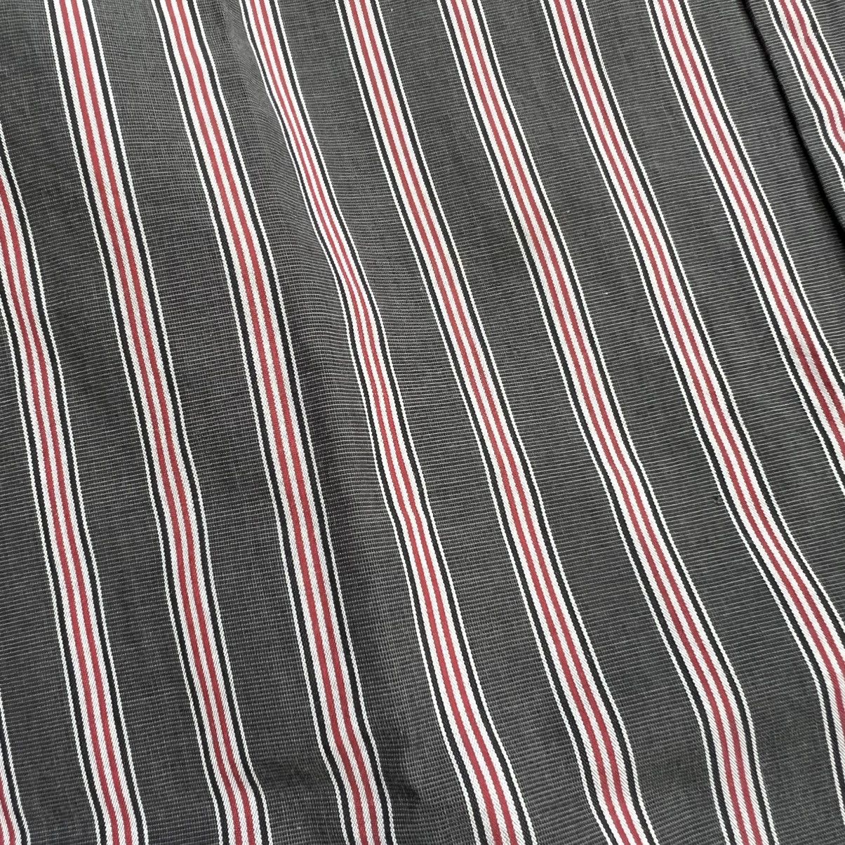 Nigel Cabourn Nigel Carboun Vertical Stripe Longsleeve Button up Shirt Size US XL / EU 56 / 4 - 4 Thumbnail