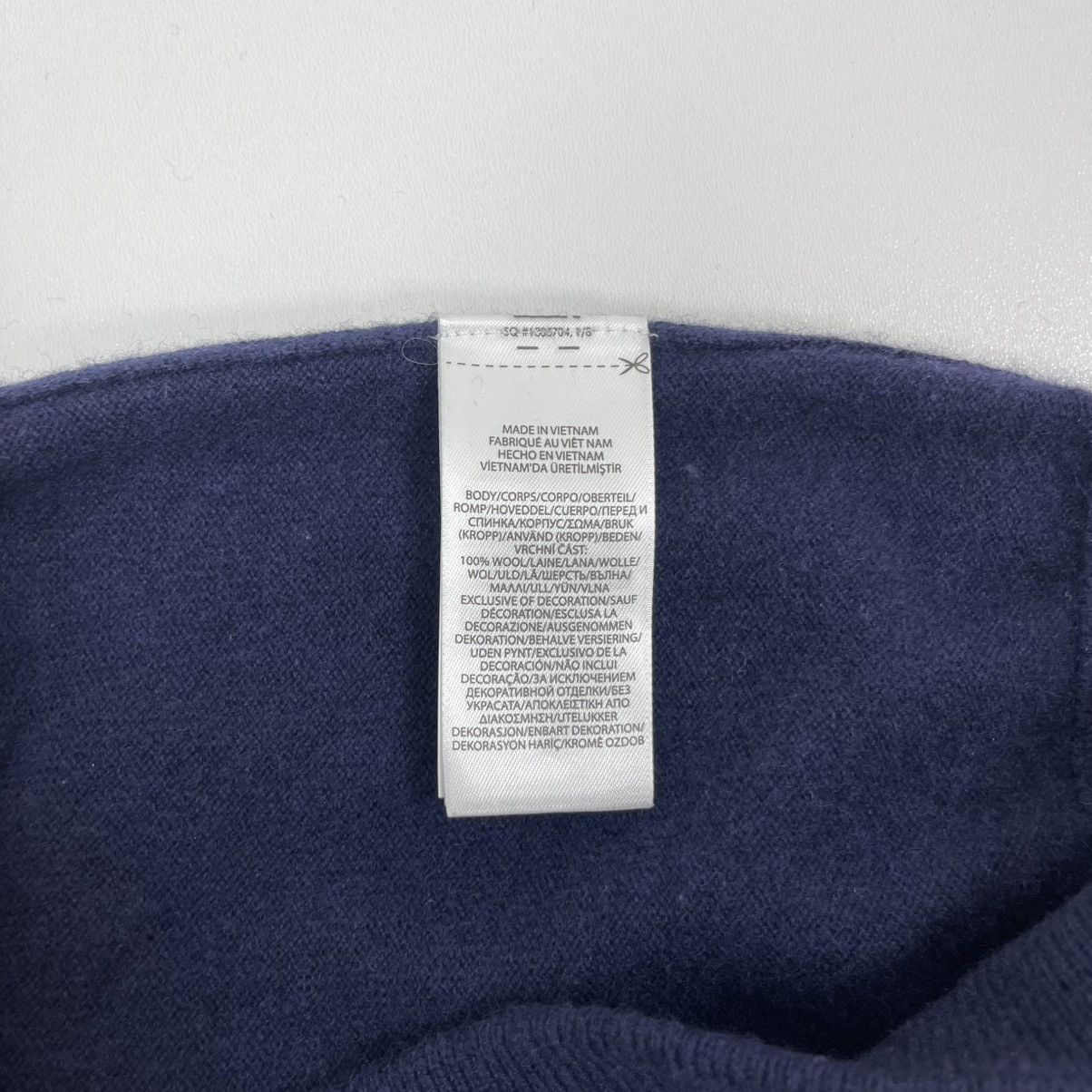 Polo Ralph Lauren Polo Ralph Lauren Wool Full Zip Sweater Navy Size US M / EU 48-50 / 2 - 10 Thumbnail