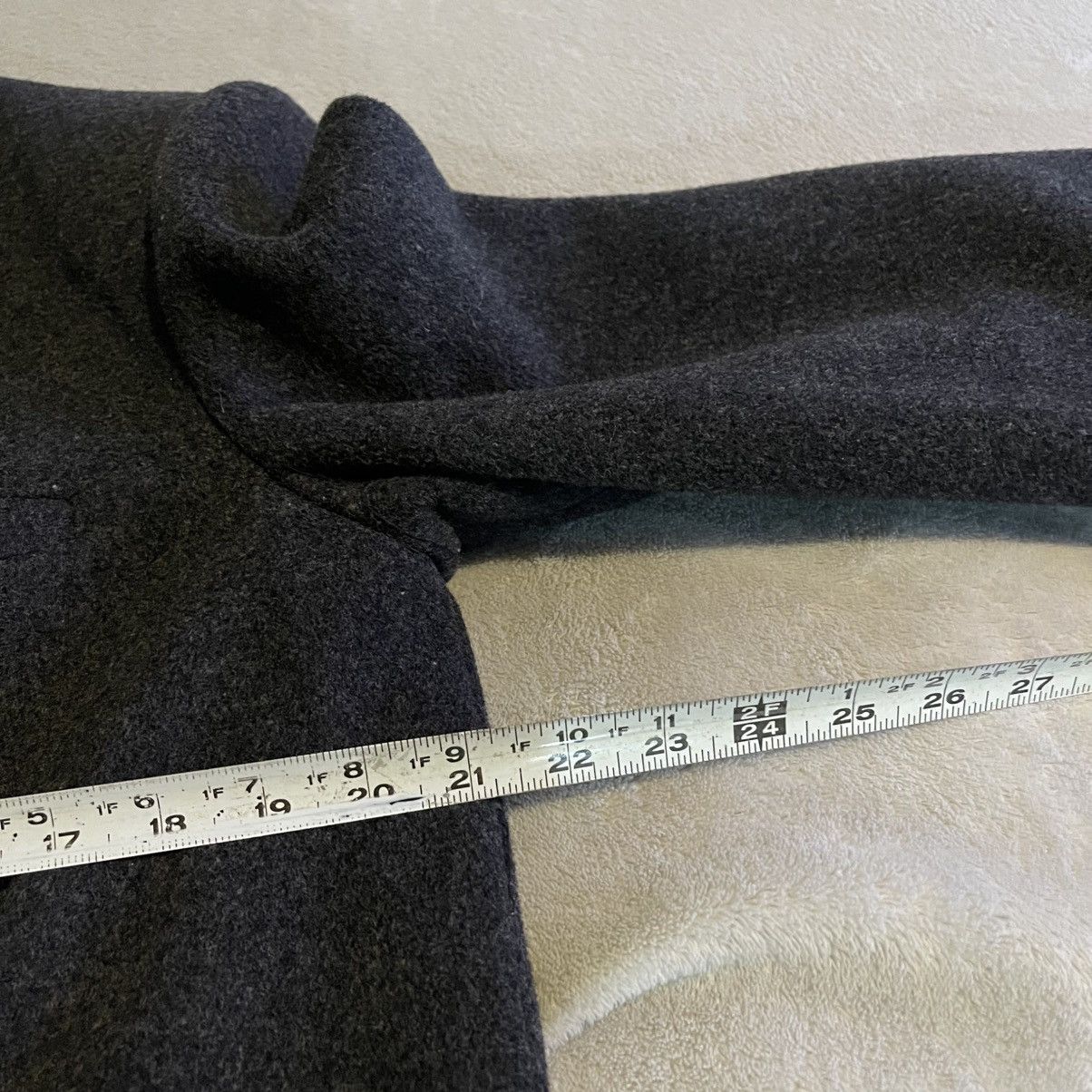 Other Vintage Beau Brem 100% Pure Wool Overcoat Double Breasted 14 Size XL / US 12-14 / IT 48-50 - 9 Thumbnail