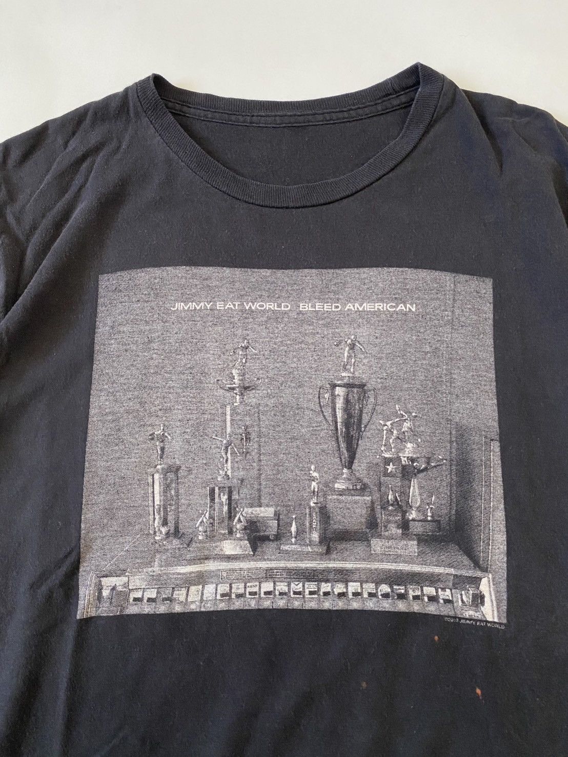 Band Tees Y2K 2013 Jimmy Eat World Band Distressed Tee Size US M / EU 48-50 / 2 - 2 Thumbnail