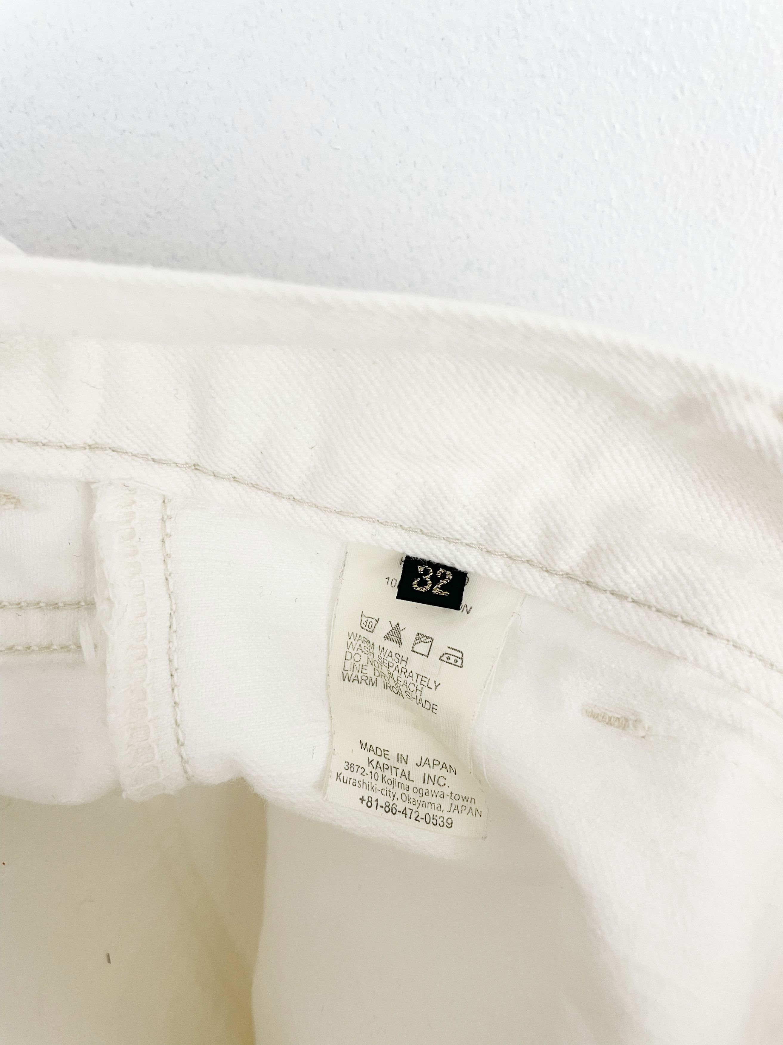 Kapital Cargo Denim Size US 32 / EU 48 - 10 Thumbnail