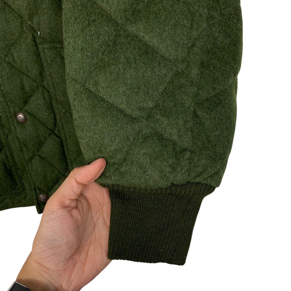 Vintage CIESSIE PLUMINI Tiroler Loden Quilted Down Jacket #2808-C127 Size US S / EU 44-46 / 1 - 7 Thumbnail
