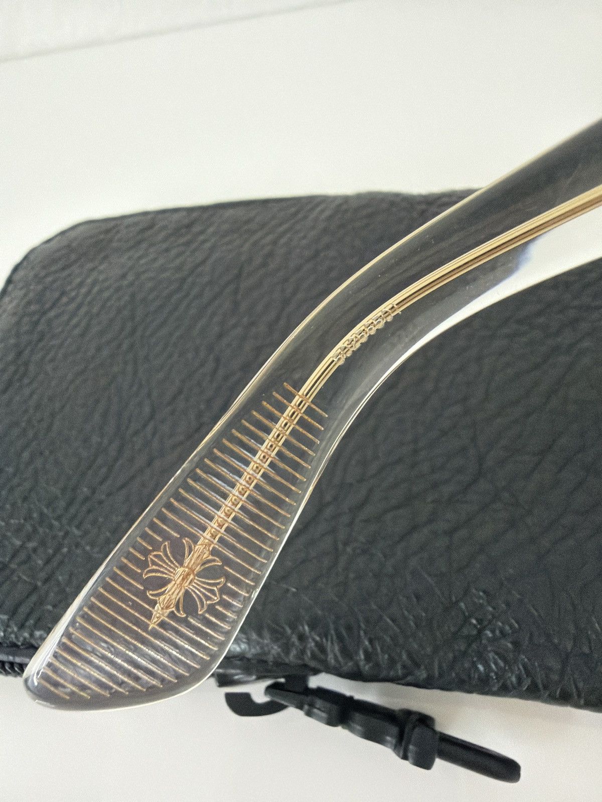 Chrome Hearts Chrome Hearts Vagillionaire II Crystal 18k Gold New Rare! Size ONE SIZE - 8 Thumbnail