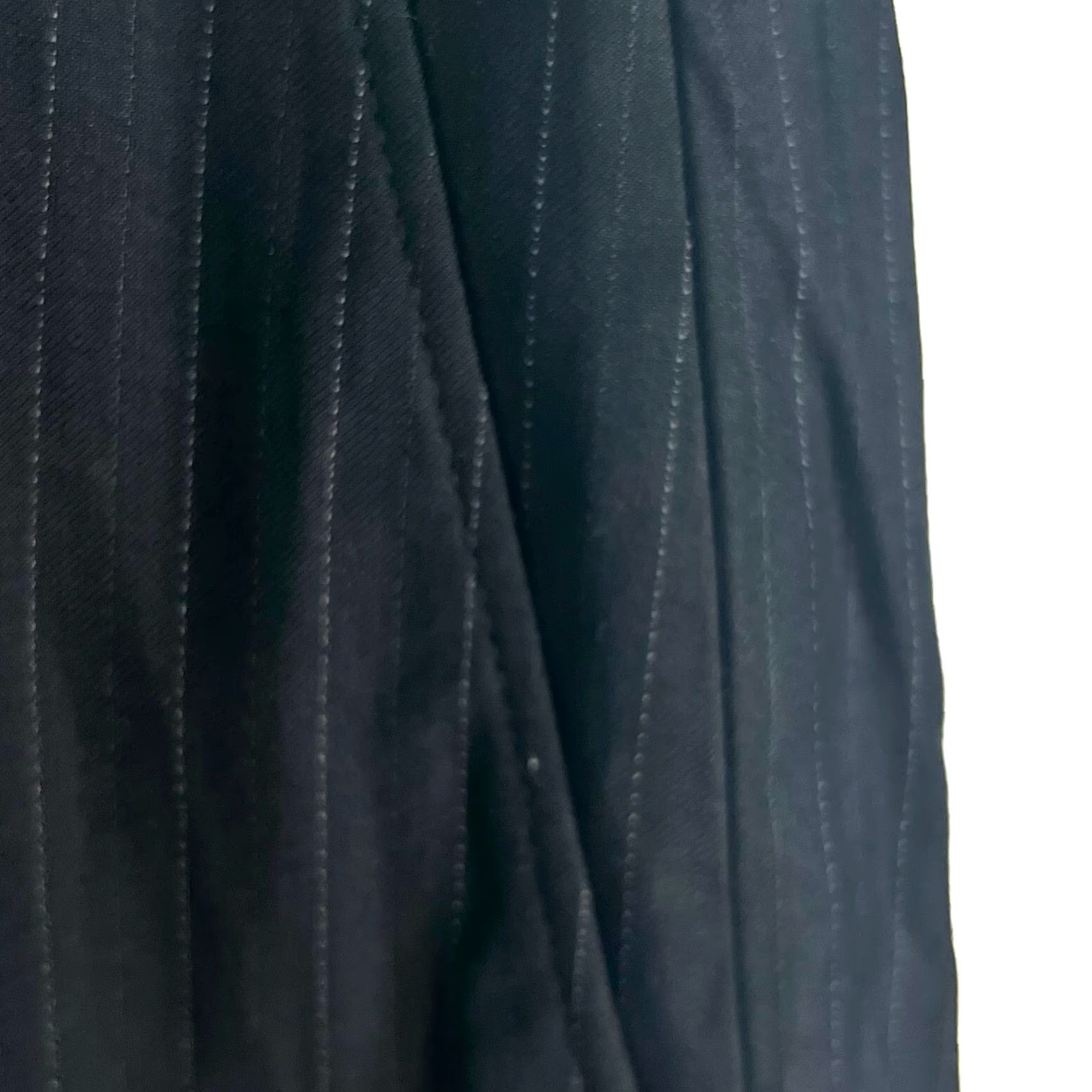 Vintage Louis Raphael Mens Dress Pants Flat Front Striped Black 40X32 Pants Mens Flat Front Striped Black Dress Pants 40X32 Size US 40 / EU 56 - 5 Thumbnail