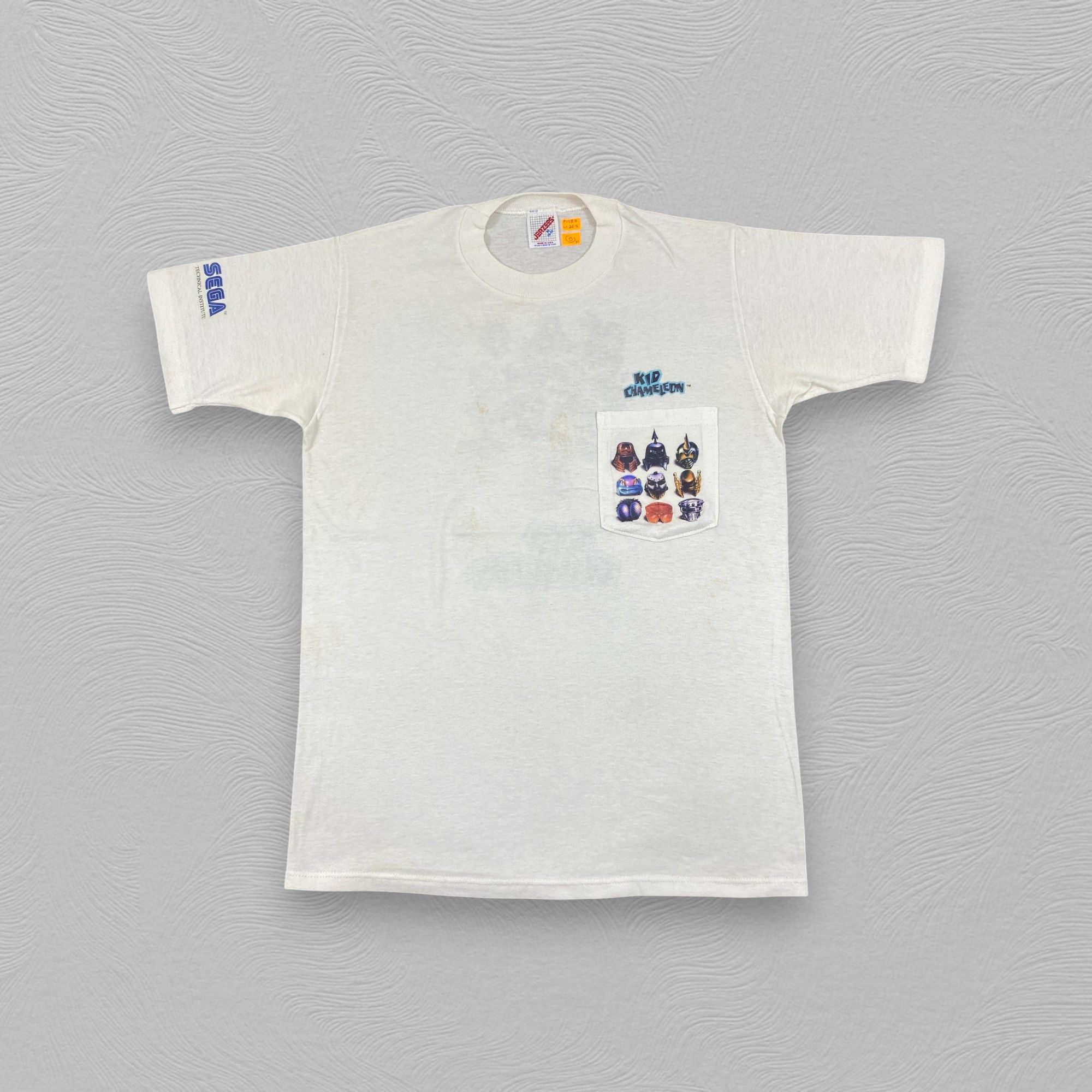 Japanese Brand Vintage Sega Kid Chameleon Single Pocket T-shirt -D111 Size US M / EU 48-50 / 2 - 2 Thumbnail