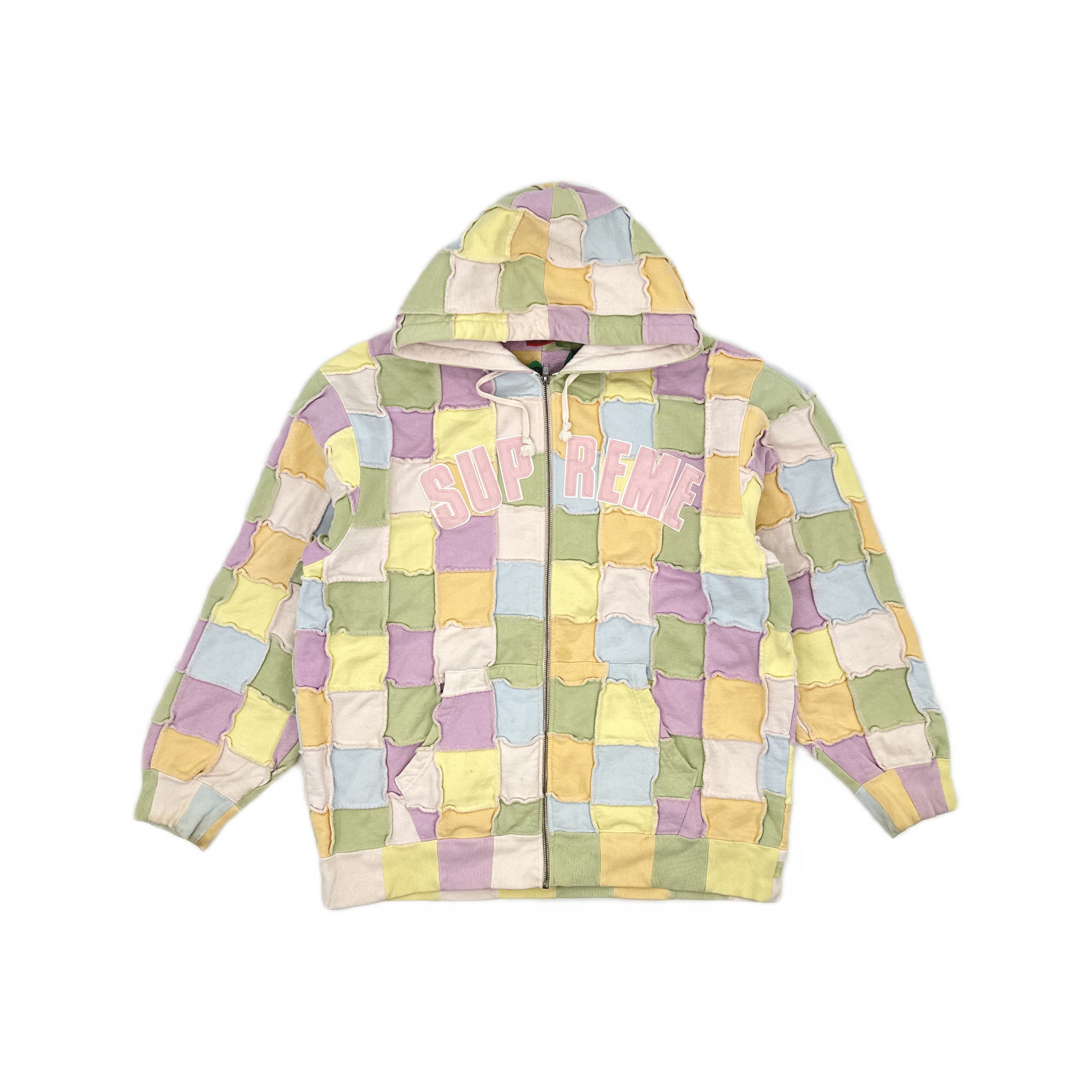 Number (N)ine × Supreme Supreme Number Nine Patchwork Zip Up