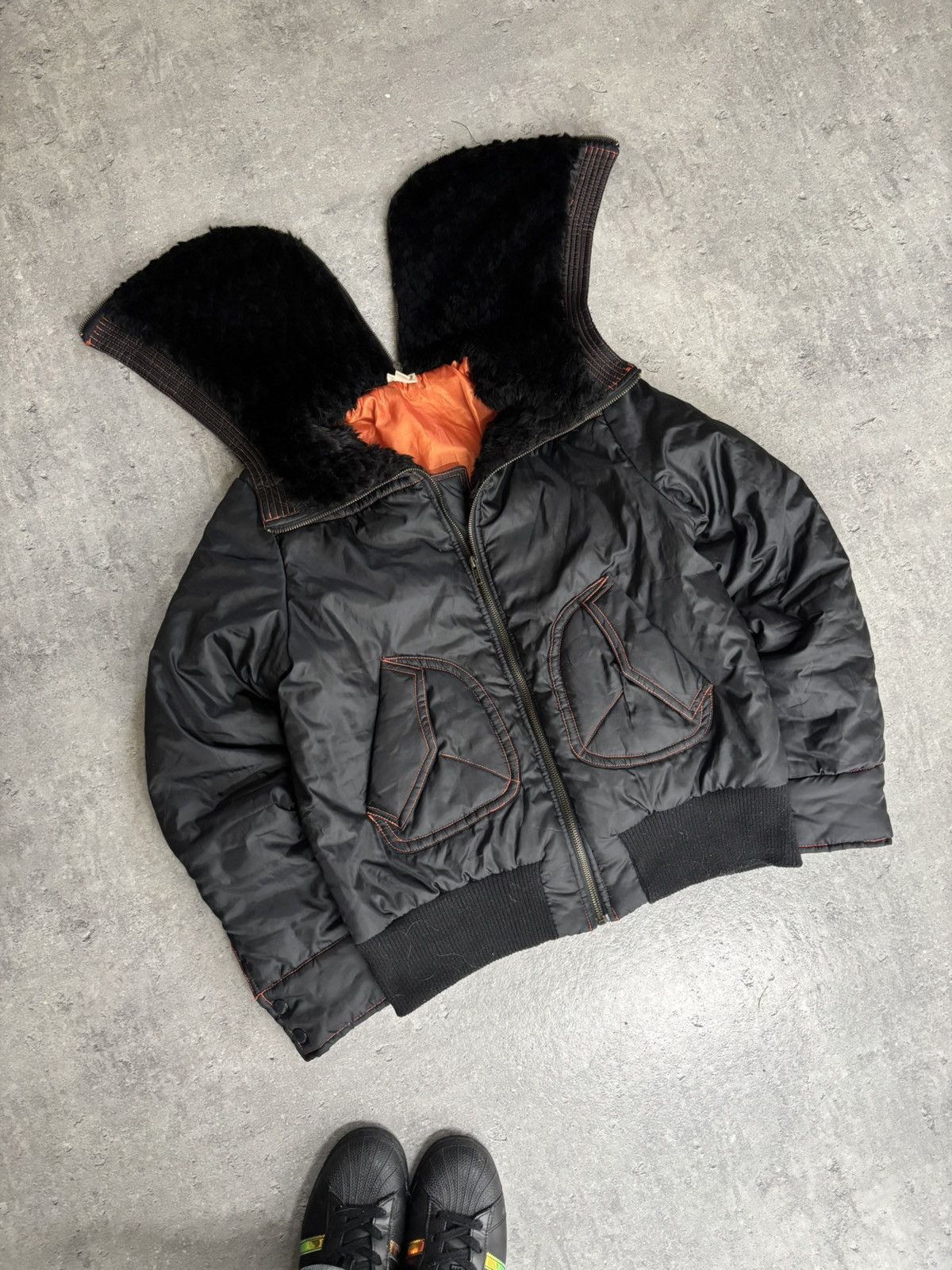 Undercover Vintage Zip-Up Hoodie Jacket XL (Fits S/XS) Streetwear Size XS / US 0-2 / IT 36-38 - 2 Thumbnail