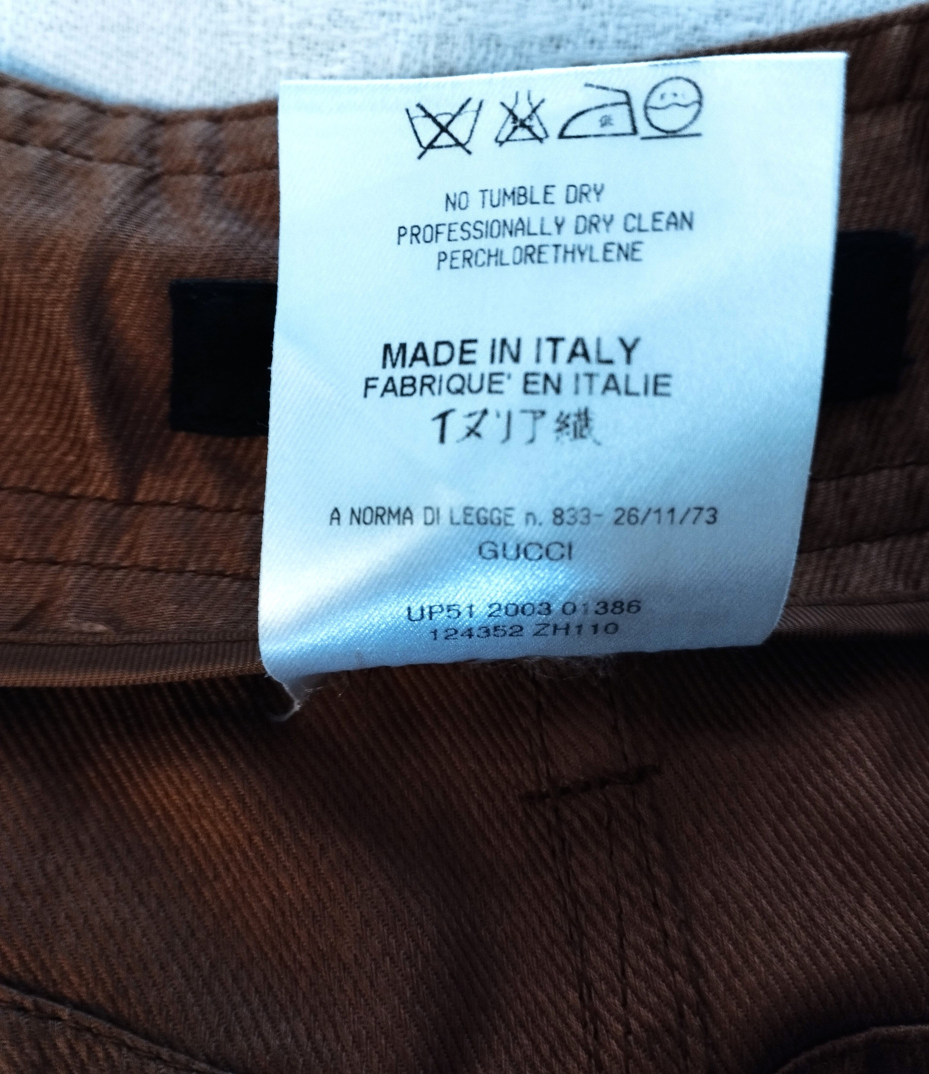 Gucci Gucci Jupe Twill Bronze TL Size 28" / US 6 / IT 42 - 7 Thumbnail