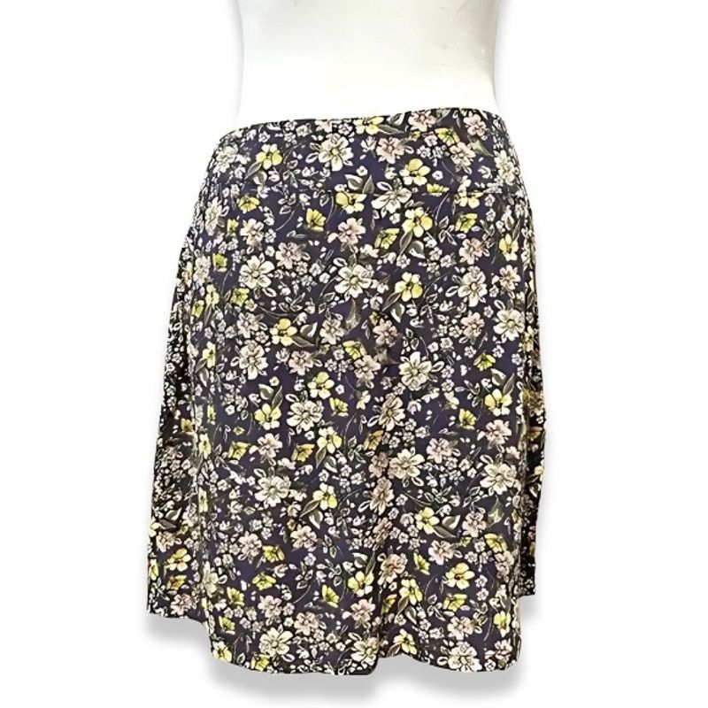 Other Elodie Straight Skirt Floral Belted Metal Ring Multicolor L Size 32" / US 10 / IT 46 - 5 Thumbnail