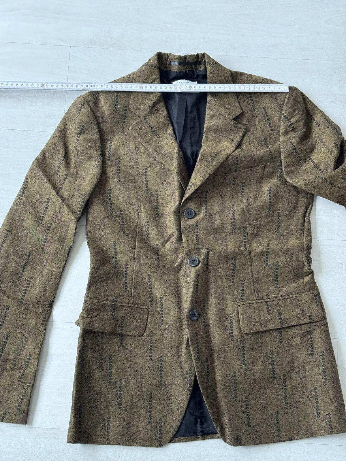 Dries Van Noten Dries Van Noten Runway Jacquard Blazer Sample Verner Panton Size 40R - 11 Thumbnail