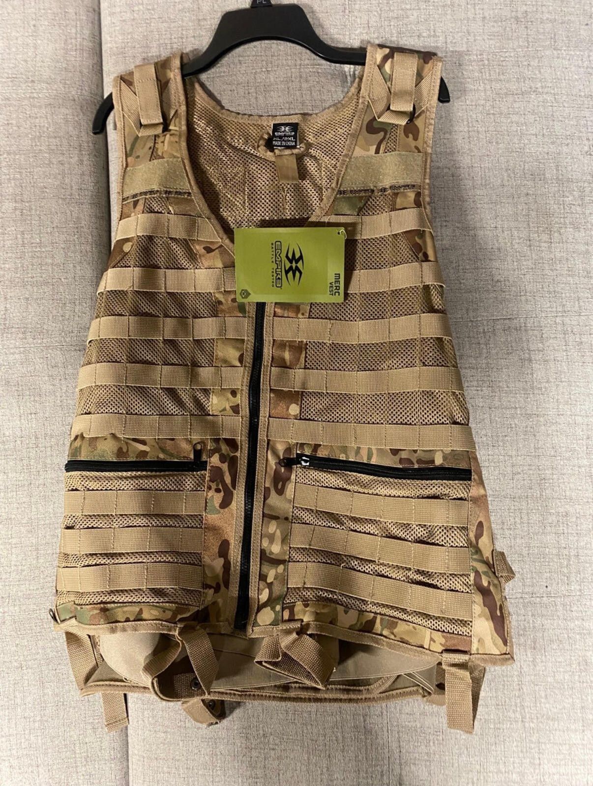 Empyre Empire Merc Tactical Vest XL/2XL Camo Size ONE SIZE - 1 Thumbnail