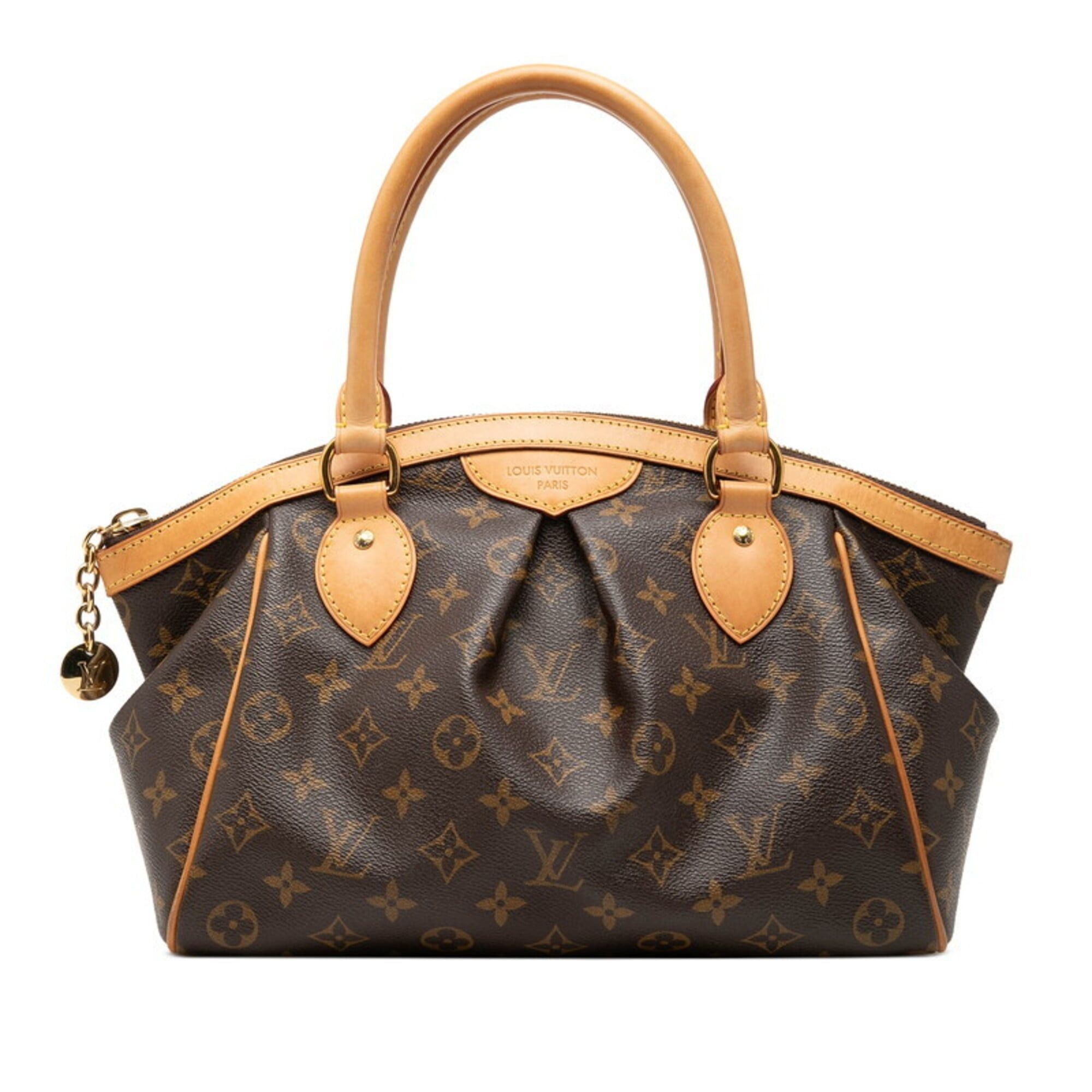 Louis Vuitton Louis Vuitton Monogram Tivoli PM Handbag M40143 Brown Leather Women's LOUIS VUITTON Size ONE SIZE - 1 Thumbnail