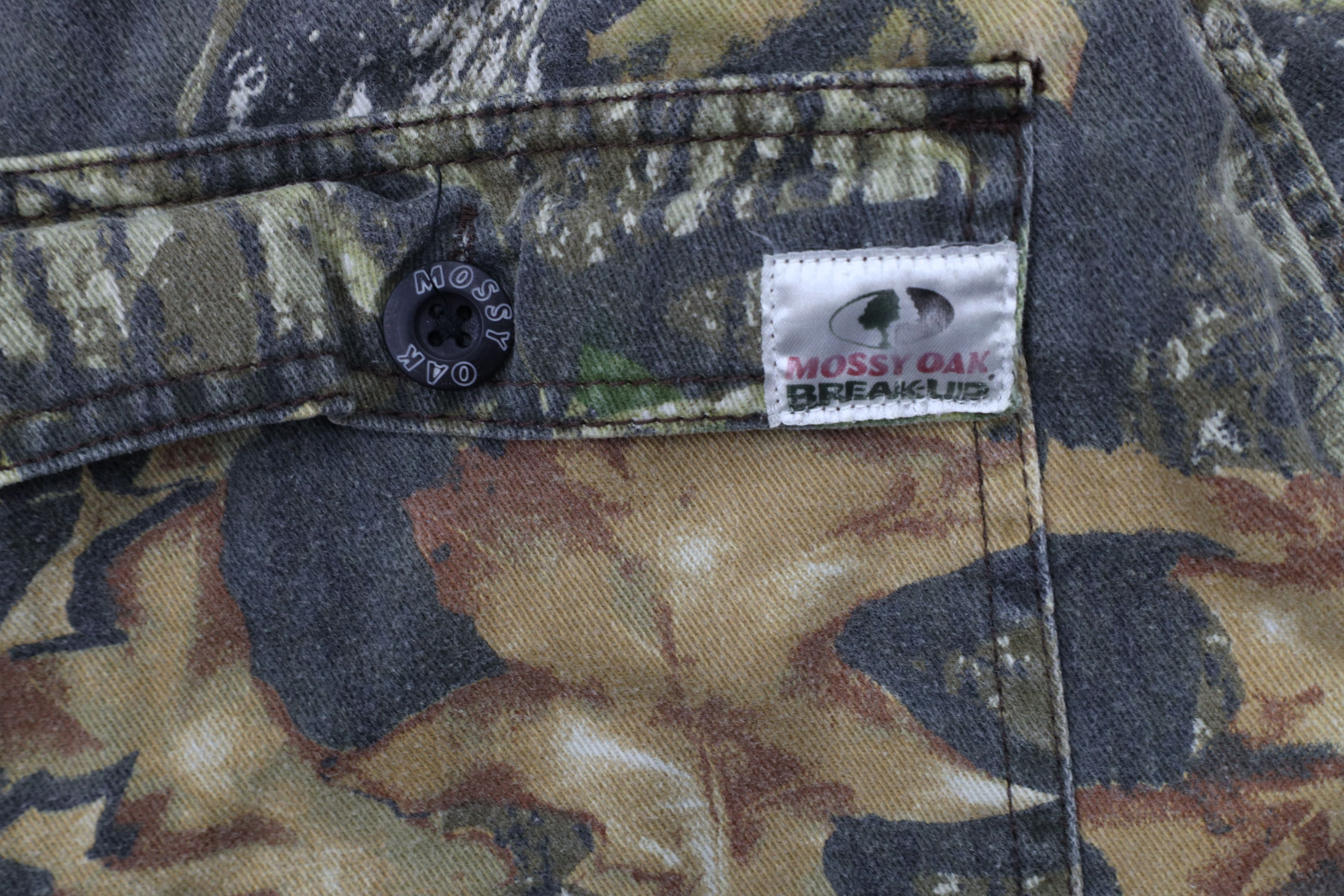 Mossy Oaks × Vintage Vintage Mossy Oak Camouflage Faded Wide Leg Cargo Pants Size US 40 / EU 56 - 11 Thumbnail