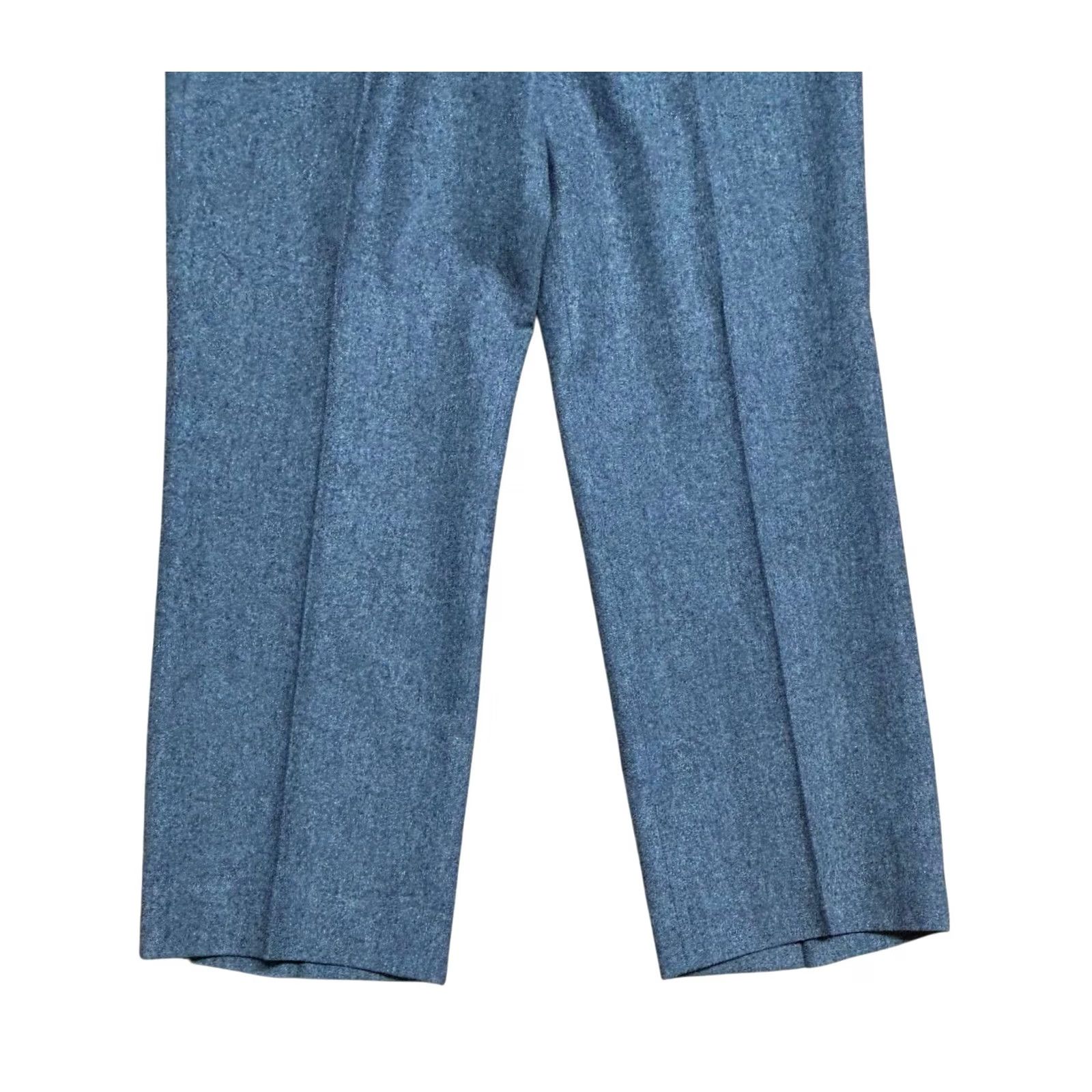 Pendleton VINTAGE Pendleton Women's 14P Pants Wool Trousers High Waist Pleated Grey 90s USA Womens Size 36" / US 14 / IT 50 - 4 Thumbnail
