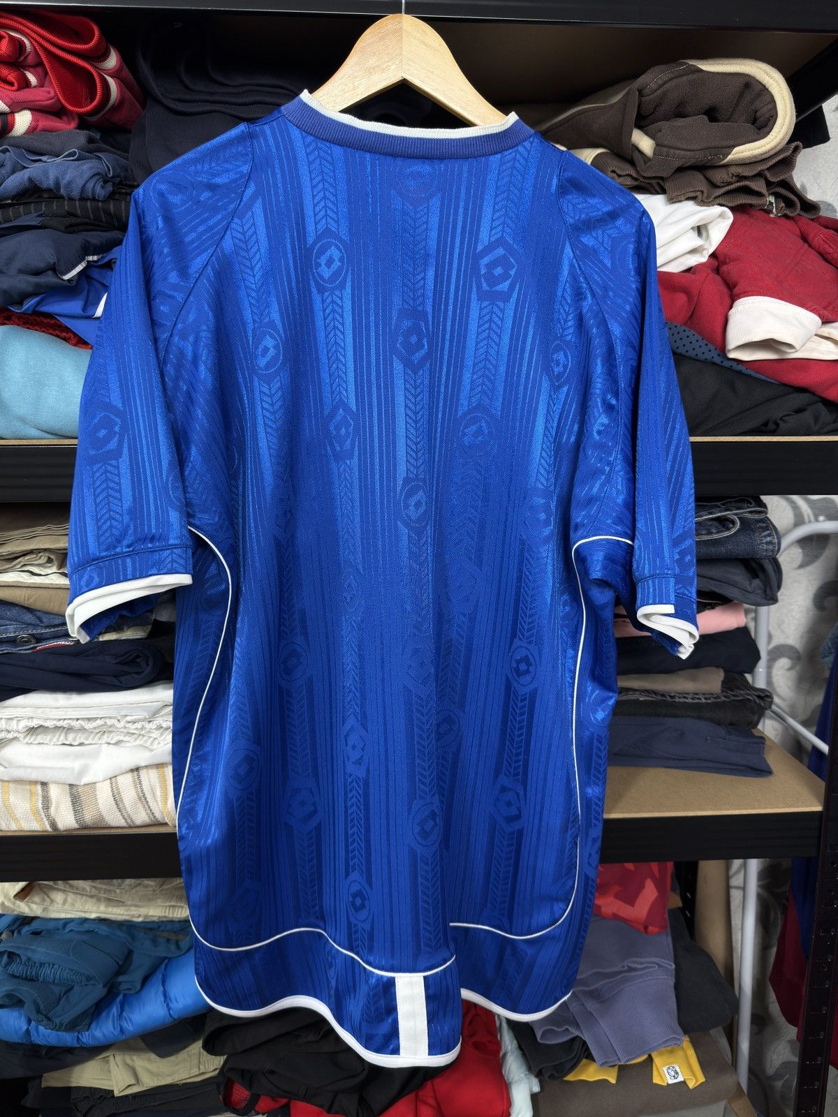 Lotto Sport × Vintage VTG LOTTO DINAMO ZAGREB HOME FOOTBALL SHIRT SOCCER JERSEY Size US XL / EU 56 / 4 - 12 Thumbnail