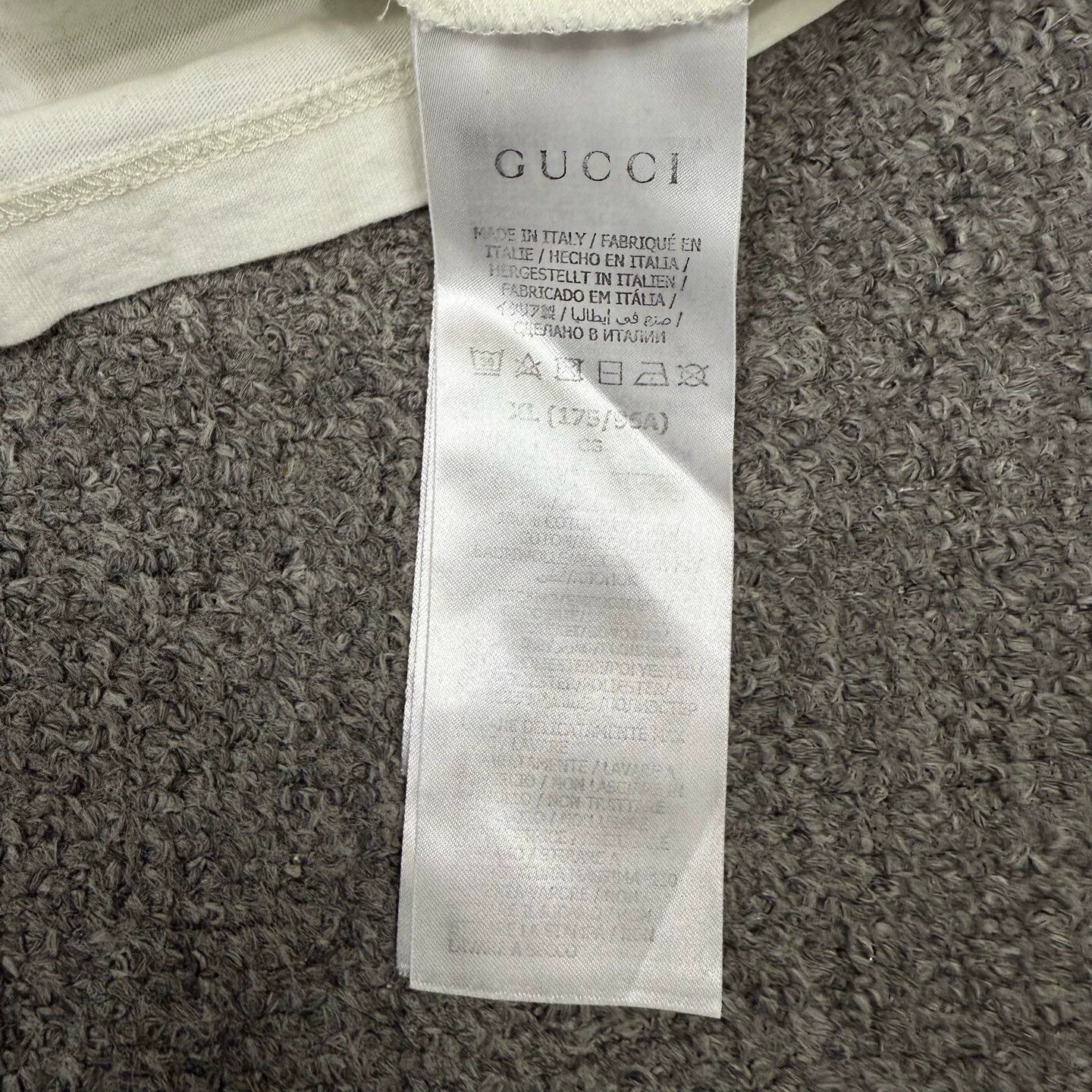 Gucci Gucci white dino logo short tee XL 99 new Size XL / US 12-14 / IT 48-50 - 4 Thumbnail