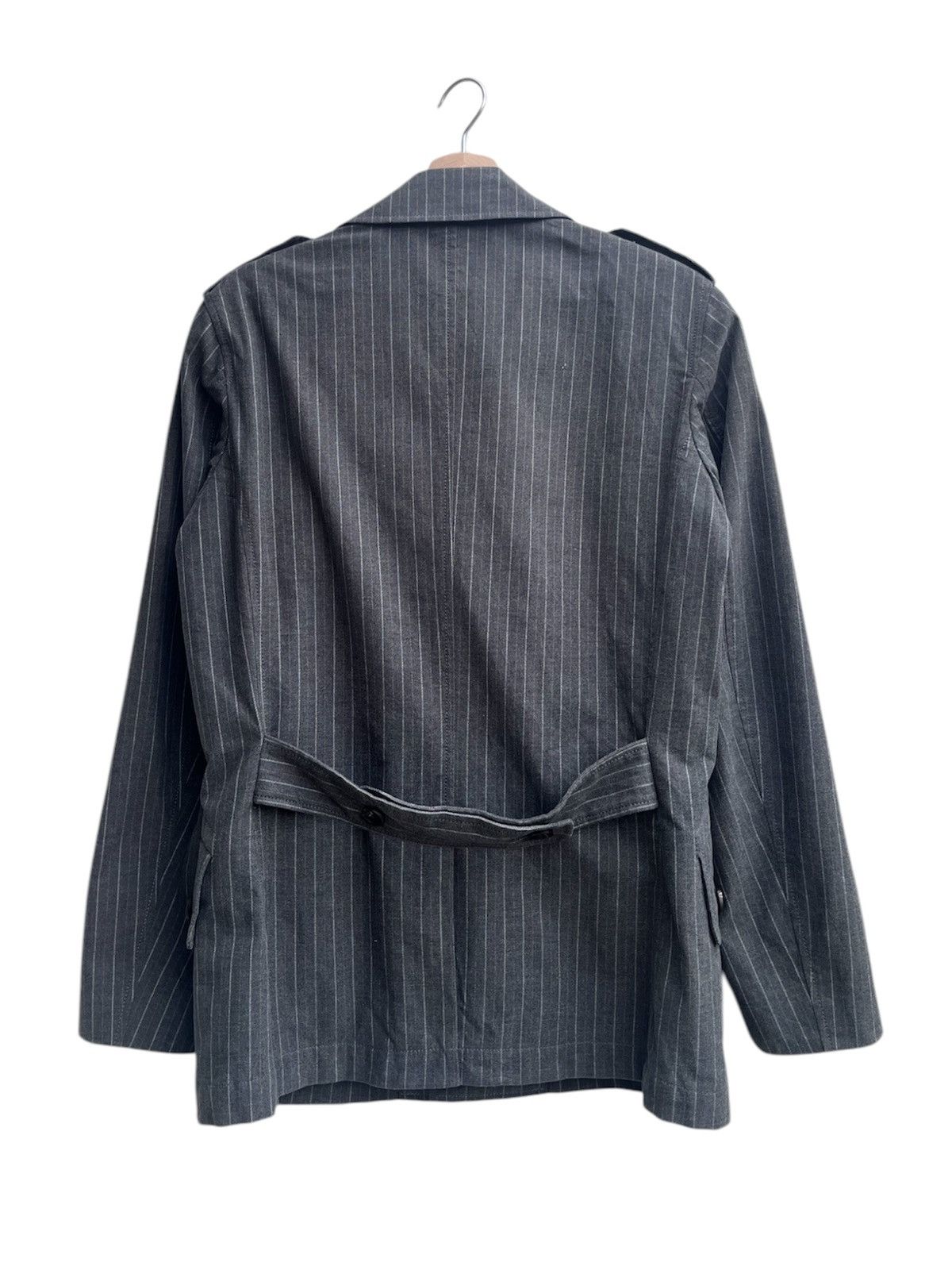 Paul Smith Paul Smith Cotton Pinstripe Napoleon Jacket Size US L / EU 52-54 / 3 - 6 Thumbnail