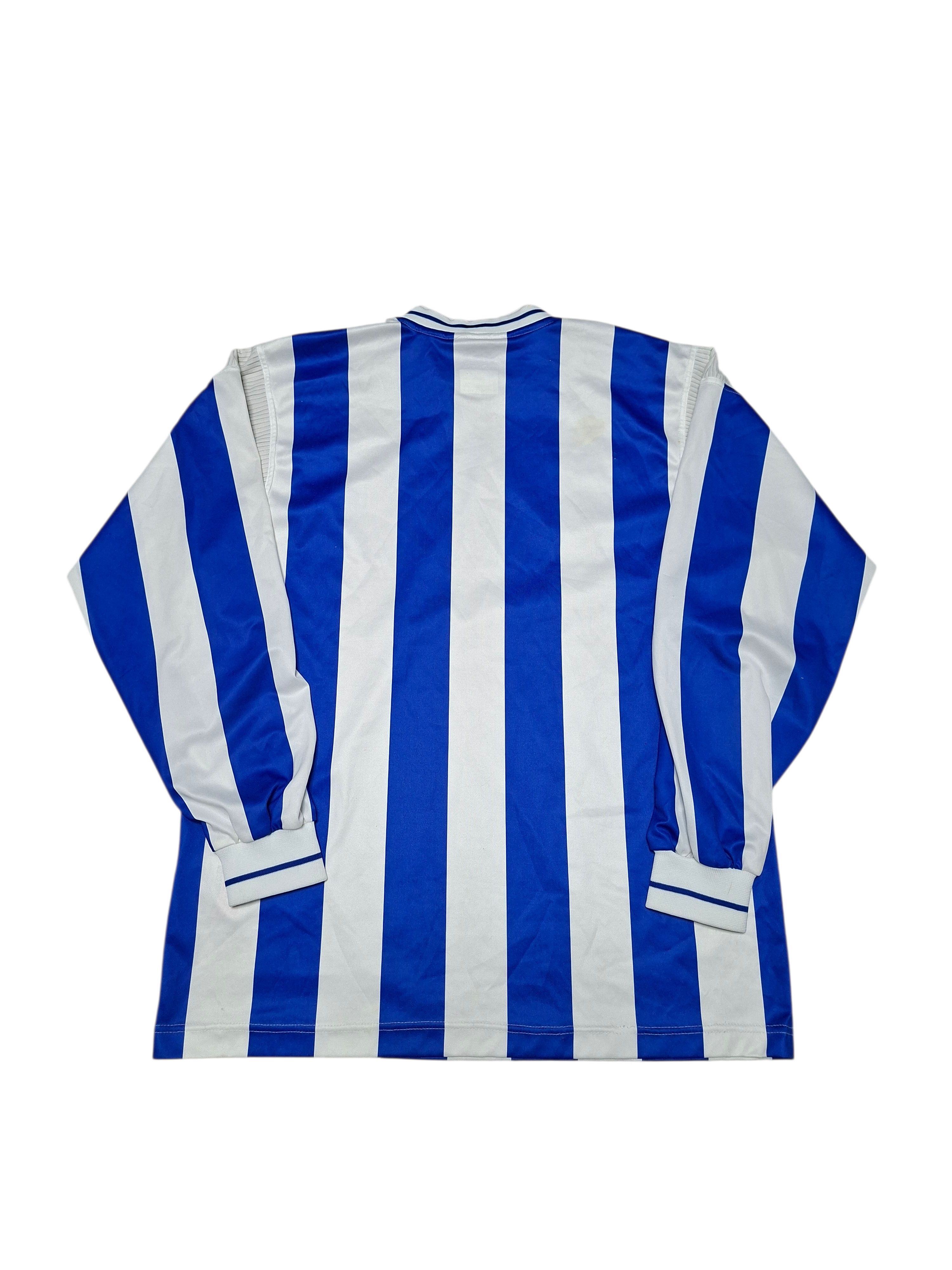 Umbro UMBRO VINTAGE 90S STRIPED LONG SLEEVE SOCCER JERSEY Size US M / EU 48-50 / 2 - 3 Thumbnail
