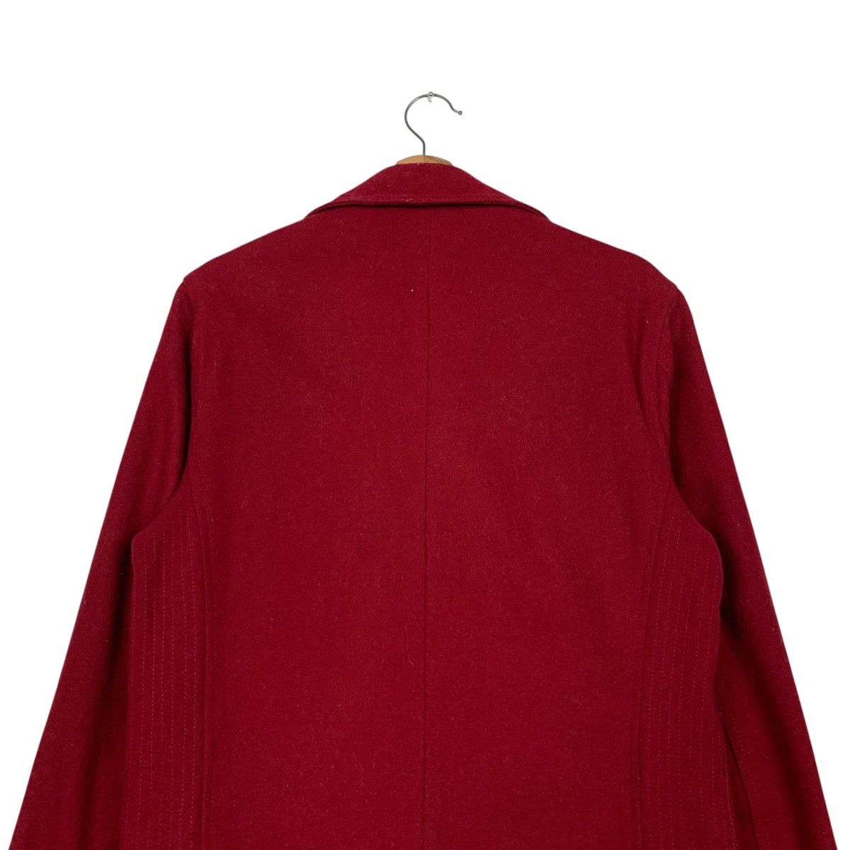 semanticdesign SEMANTIC DESIGN Asymmetrical Double Collar Jacket #2173-C96 Size US L / EU 52-54 / 3 - 8 Thumbnail