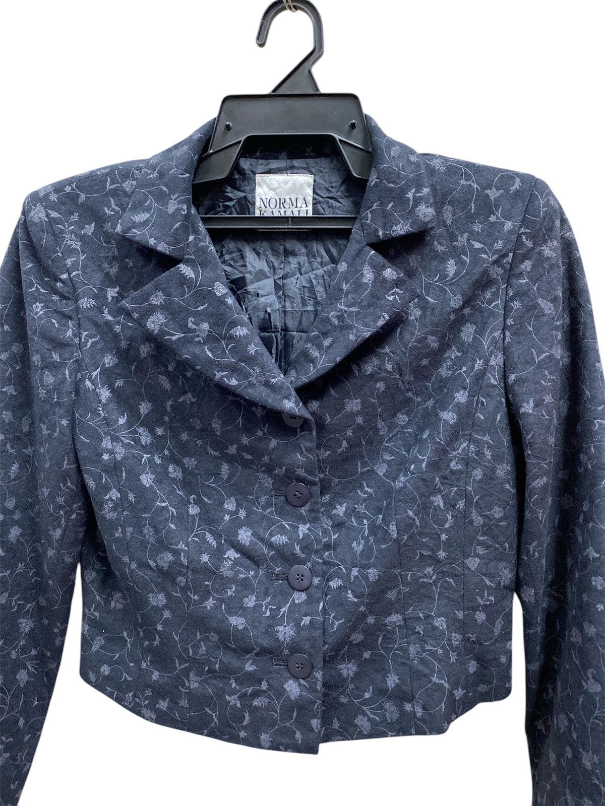 Japanese Brand × Norma Kamali NORMA KAMALI SHORT JACKET Size XS / US 0-2 / IT 36-38 - 4 Thumbnail