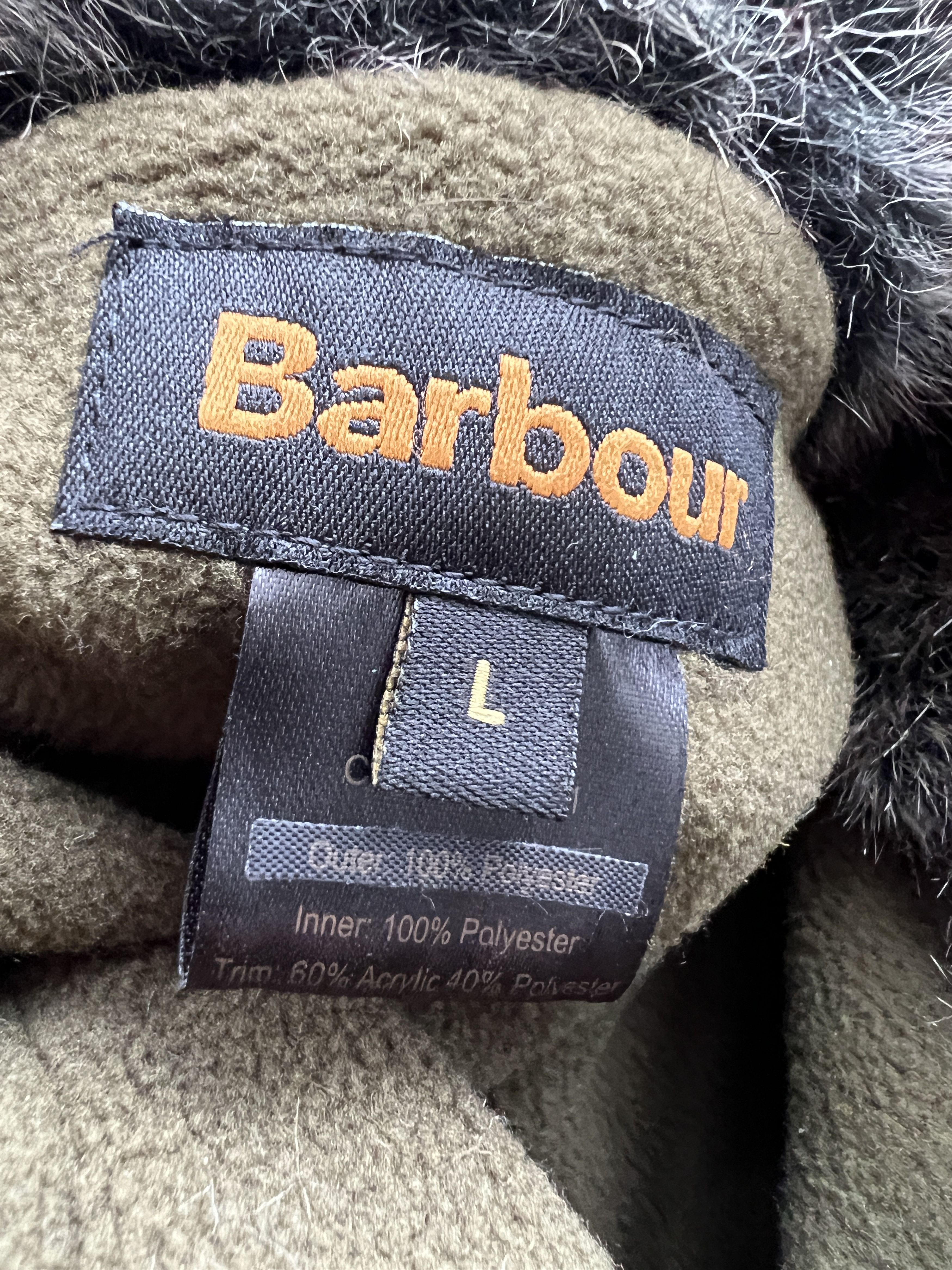 Barbour Barbour Aviator Hat Size L Size ONE SIZE - 3 Thumbnail