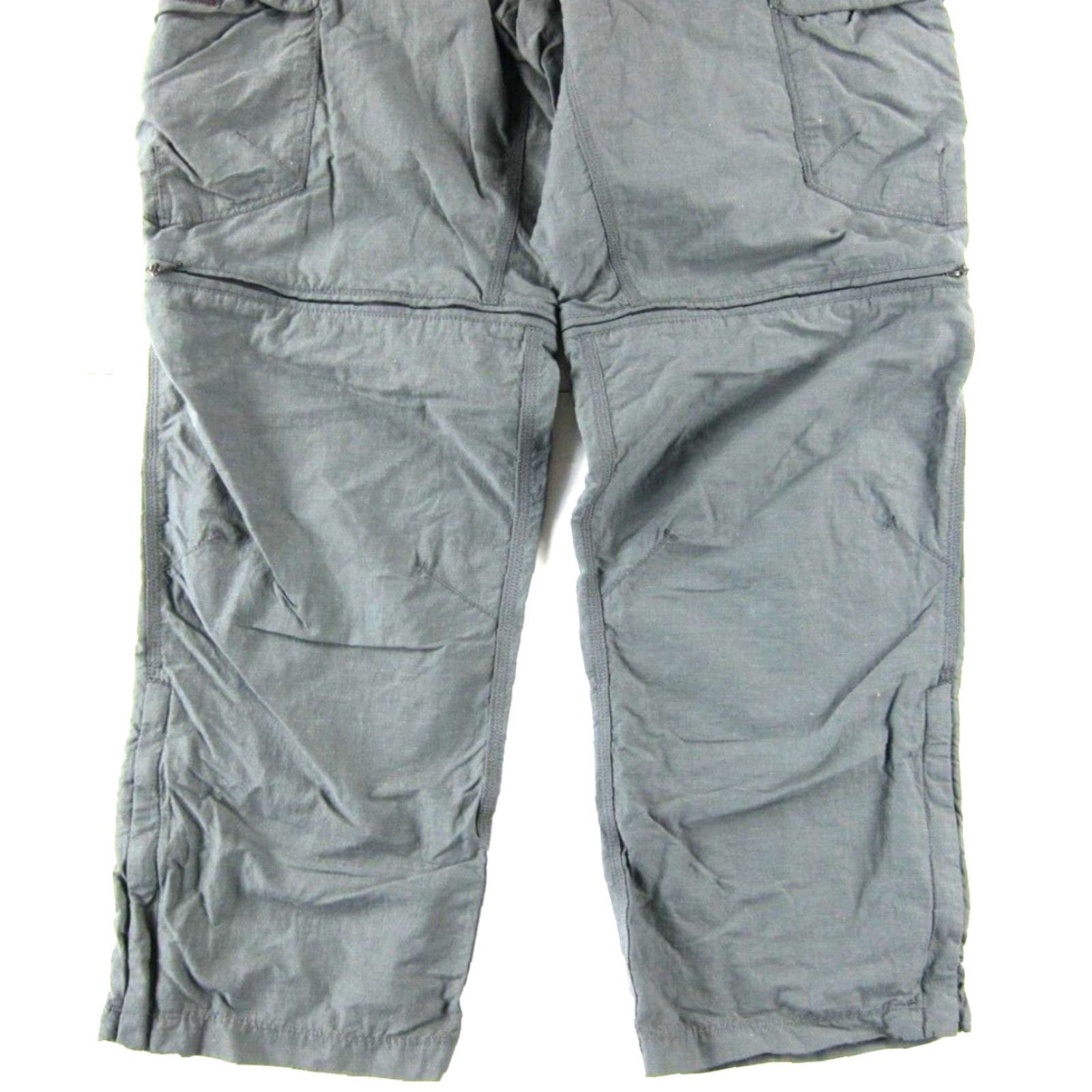 The North Face The North Face Grey Zip Off Convertible Lightweight Hiking Cargo Pant 34 Size US 34 / EU 50 - 5 Thumbnail