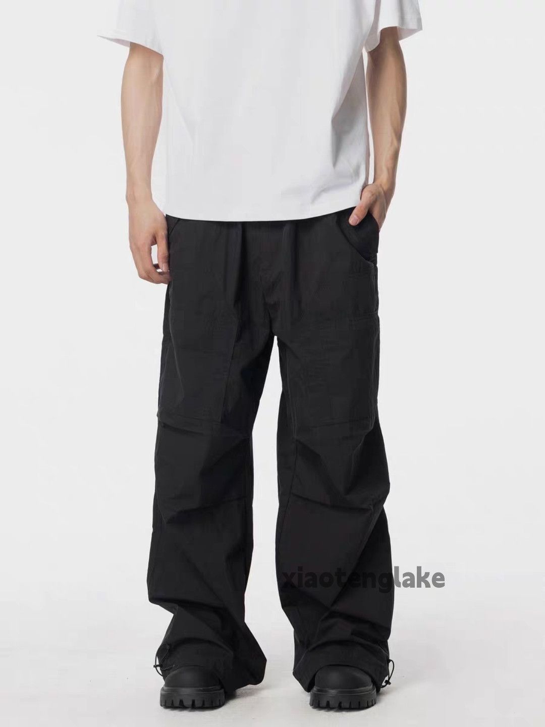 Designer × Vintage utility military loose outdoor sports pleated cargo pants Size US 28 / EU 44 - 3 Thumbnail