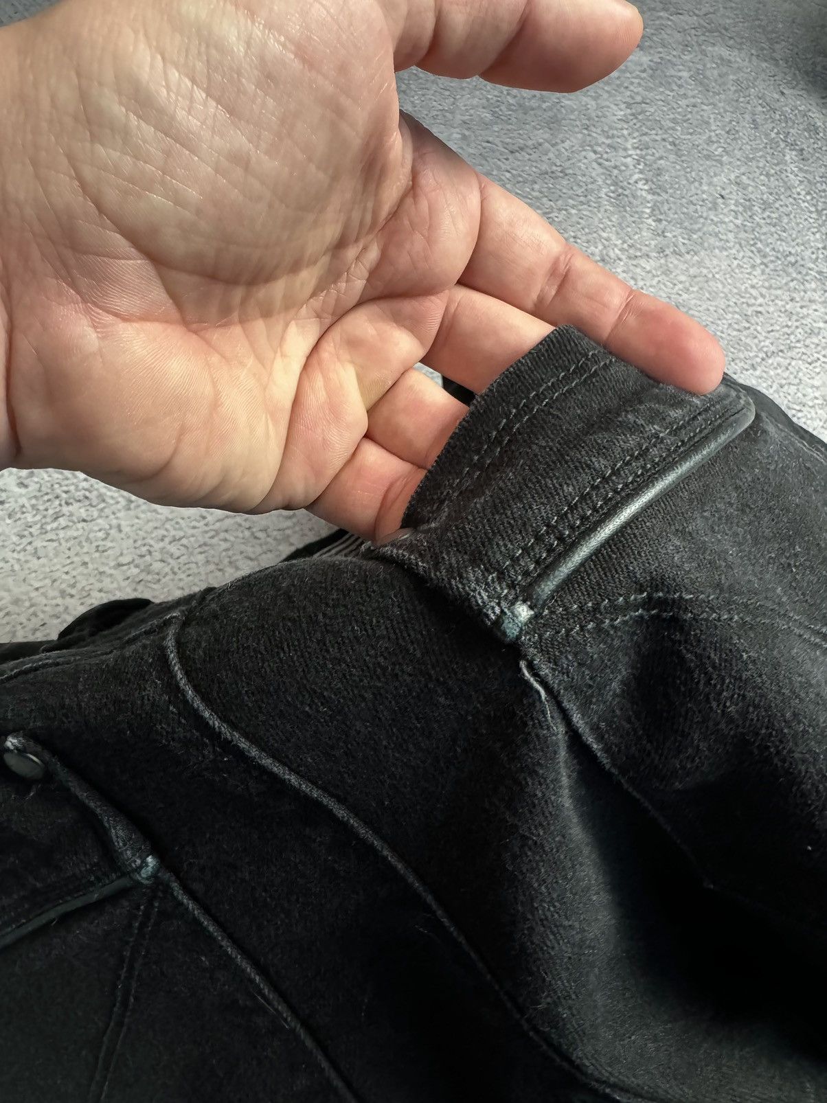 Ermenegildo Zegna × Z Zegna Zegna Sport Pure Black Denim 9,5 OZ Jeans Slim Fit Size US 36 / EU 52 - 21 Thumbnail