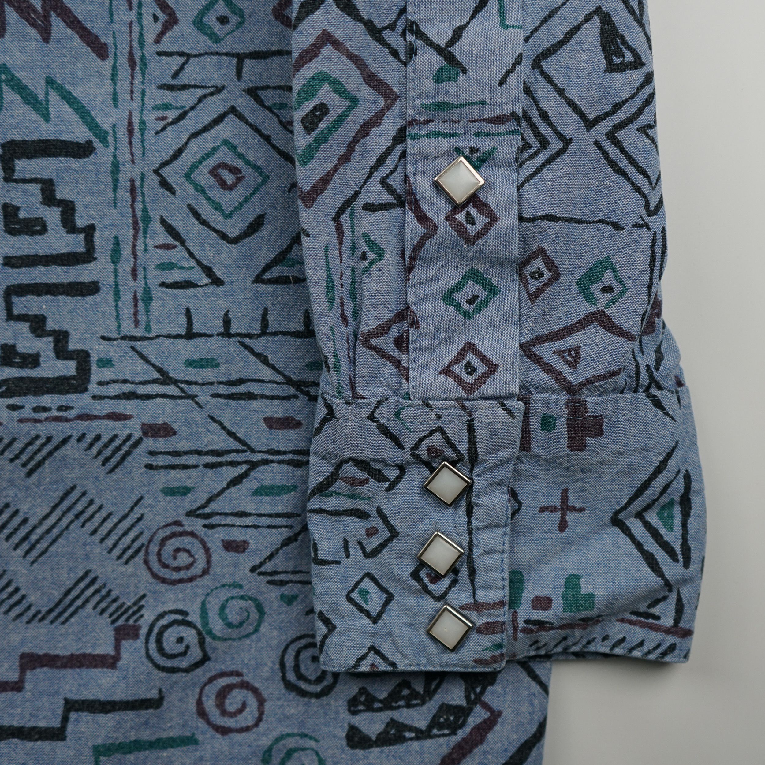 Rockmount Ranch Wear × Vintage Vintage 1990 Rockmount RanchWear Shirt Size US L / EU 52-54 / 3 - 4 Thumbnail