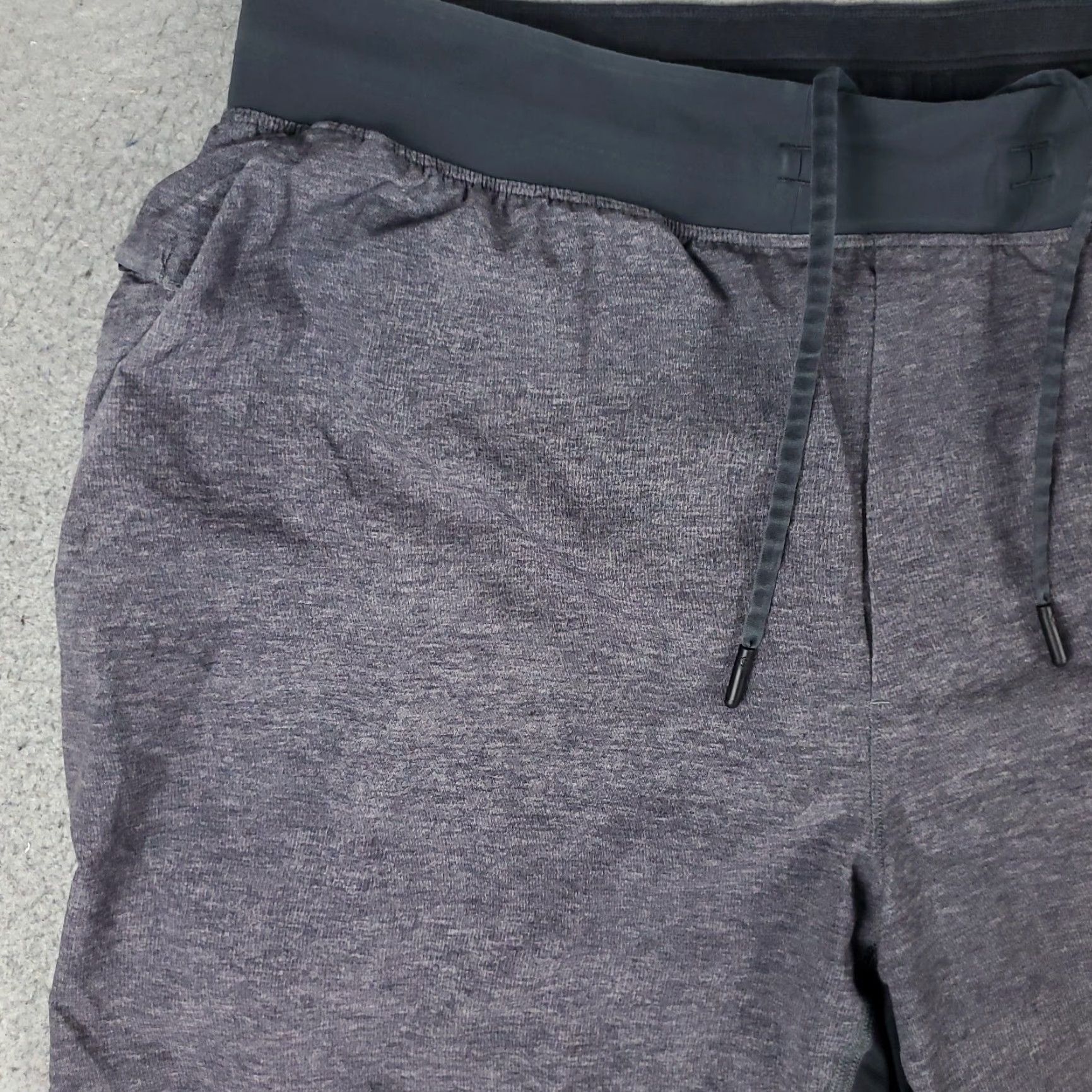 Lululemon Lululemon Shorts Mens Size XL Gray Lace Tie Stretch Active Running * Size US 36 / EU 52 - 2 Thumbnail
