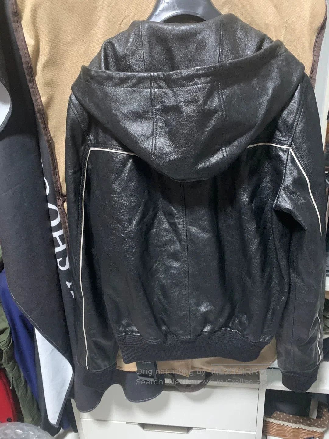 Saint Laurent Paris saint laurent black leather jacket size 48. Size US L / EU 52-54 / 3 - 3 Thumbnail
