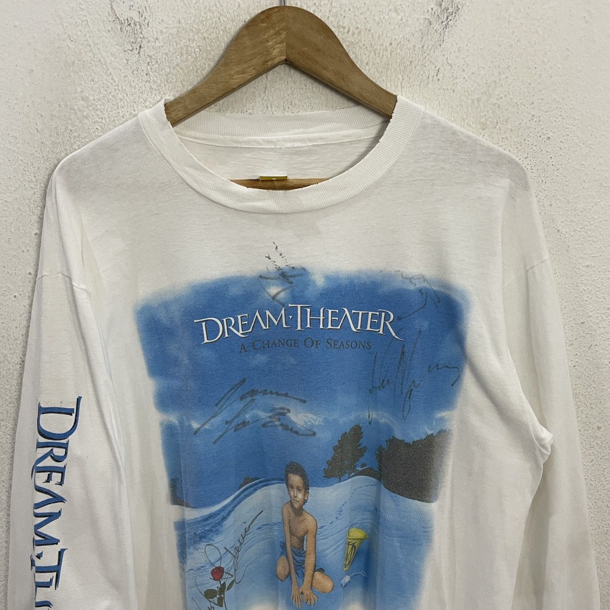 Band Tees Rare‼️Vintage Dream Theater 1995 Japan Tour Long Sleeve Tee Size US M / EU 48-50 / 2 - 4 Thumbnail
