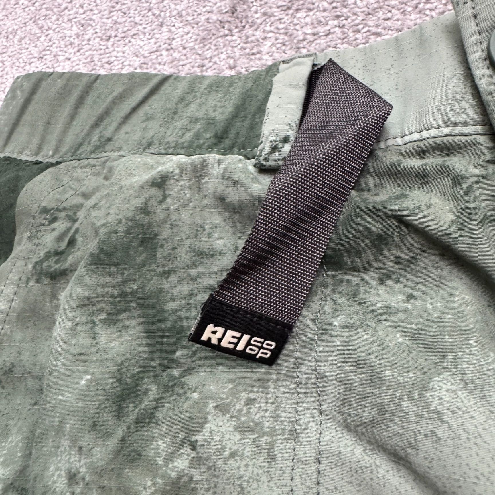 Vintage REI Co-Op Belter Water Shorts Mens Small Green Camouflage Outdoor Hiking NWOT Size US 29 - 5 Thumbnail