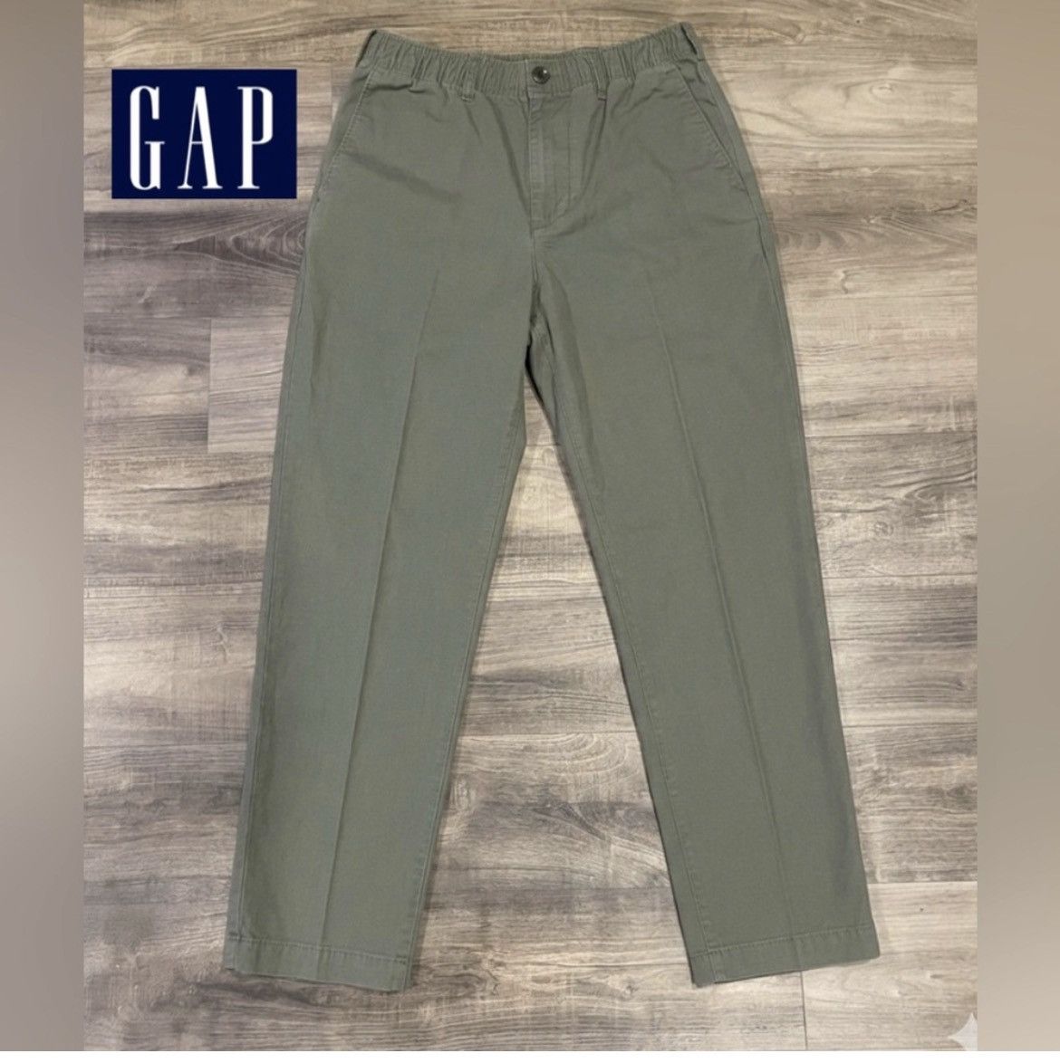 Gap GAP Olive Green / Sage Green Carrot Fit Size - XS Size US 27 - 1 Thumbnail
