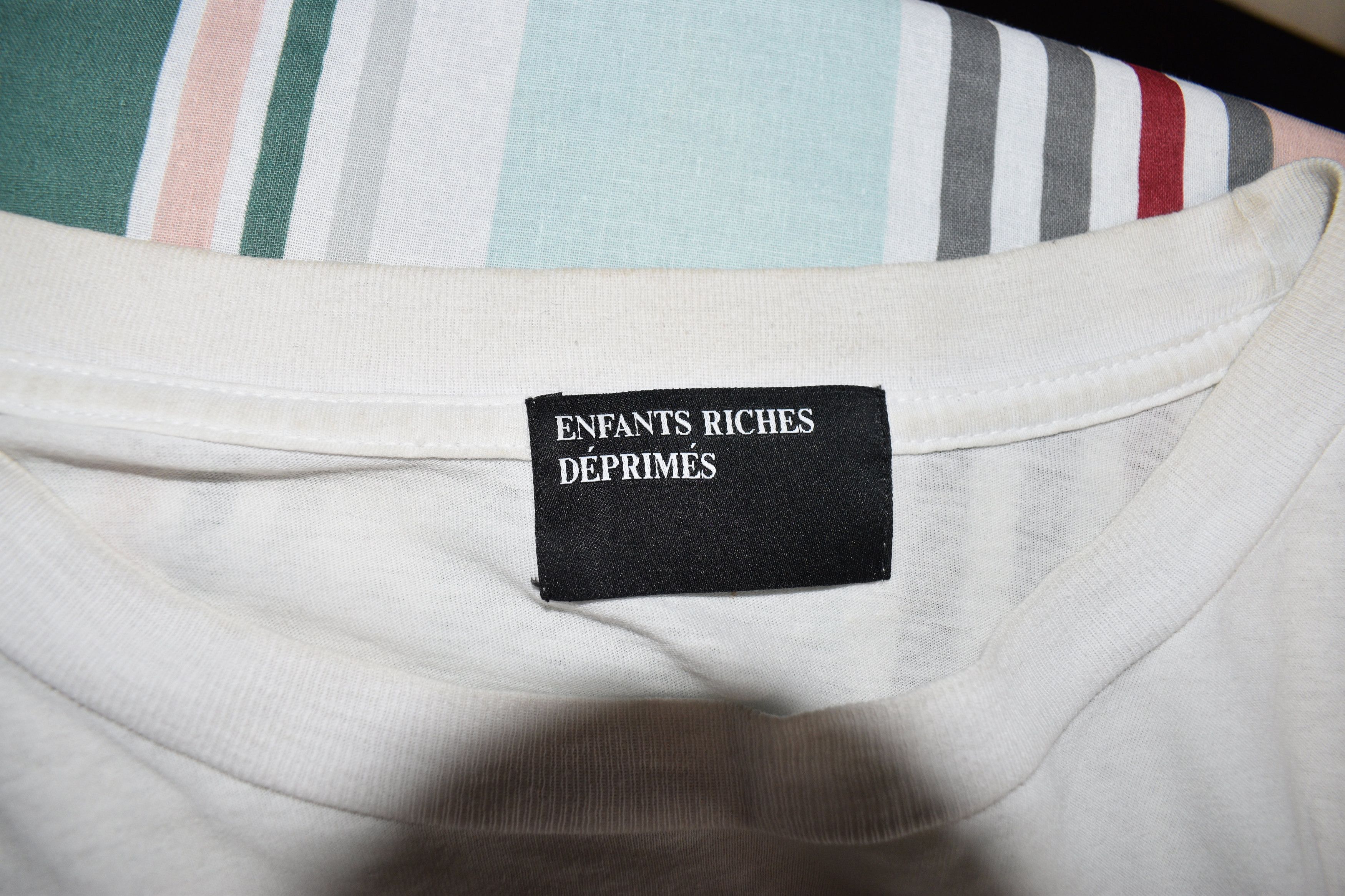 Enfants Riches Deprimes ERD Chained to a Cloud White Tee t-shirt Size US L / EU 52-54 / 3 - 3 Thumbnail