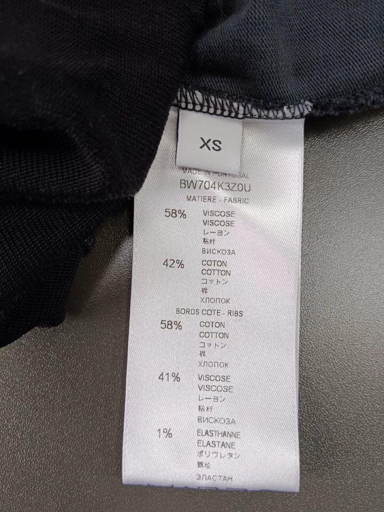 Givenchy Givenchy Classic Logo Printed Long Sleeve T-Shirt, Black Size US XS / EU 42 / 0 - 4 Thumbnail