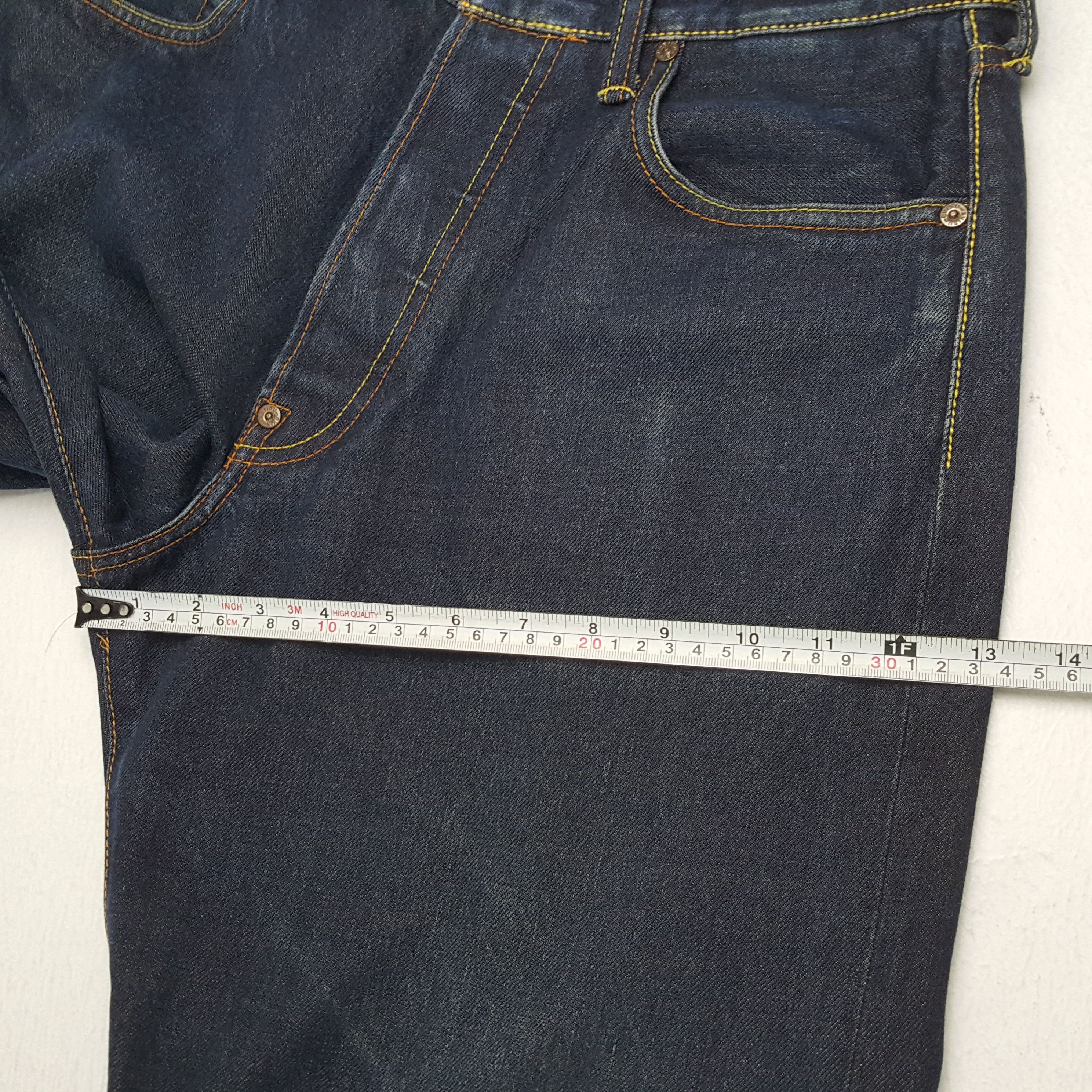Evisu × Japanese Brand × Vintage Vintage EVISU Japanese Brand Daicock Style Blue Jeans Size US 31 - 9 Thumbnail