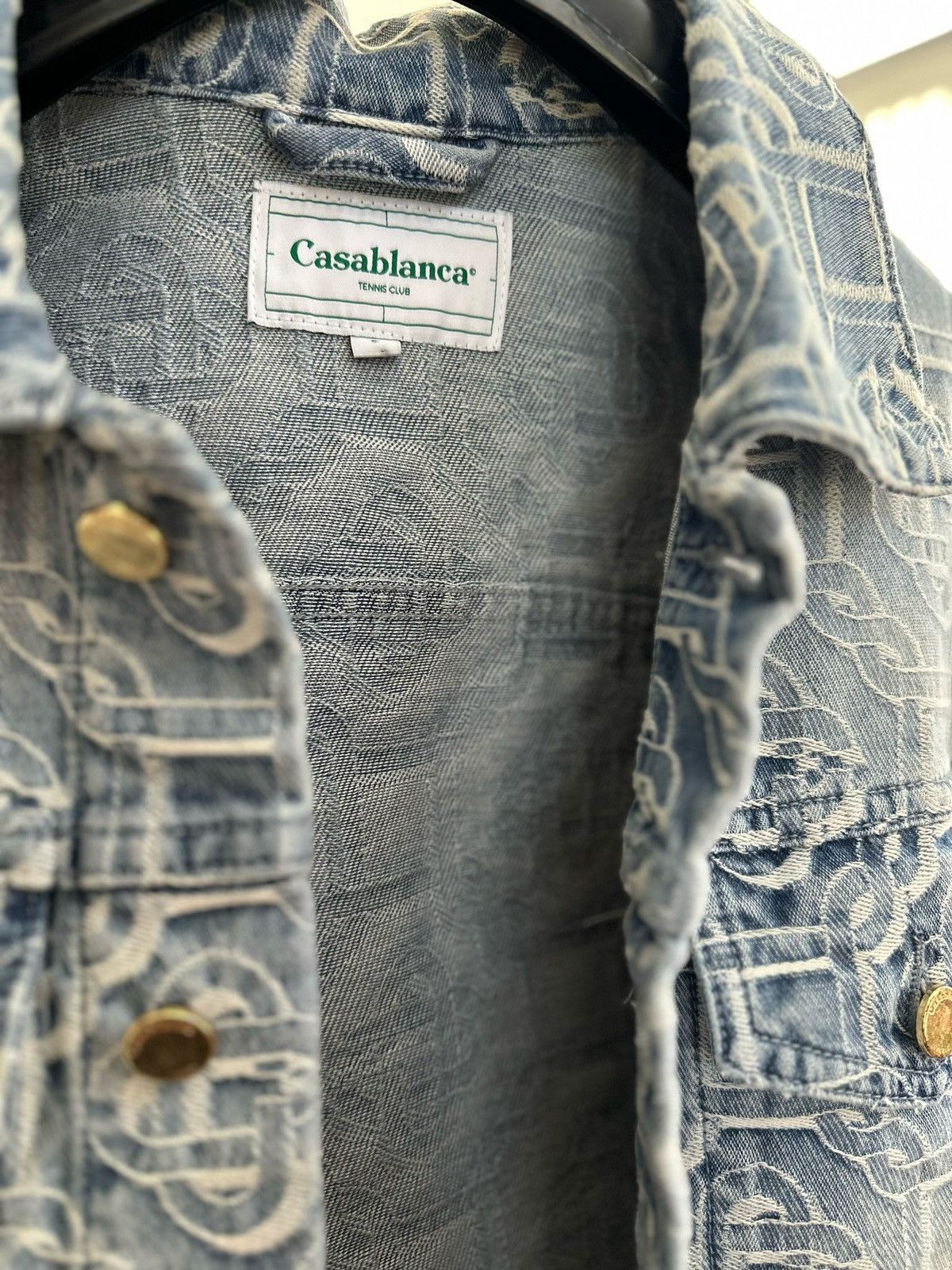 Casablanca Casablanca Classic Denim Jacket Size US S / EU 44-46 / 1 - 4 Thumbnail
