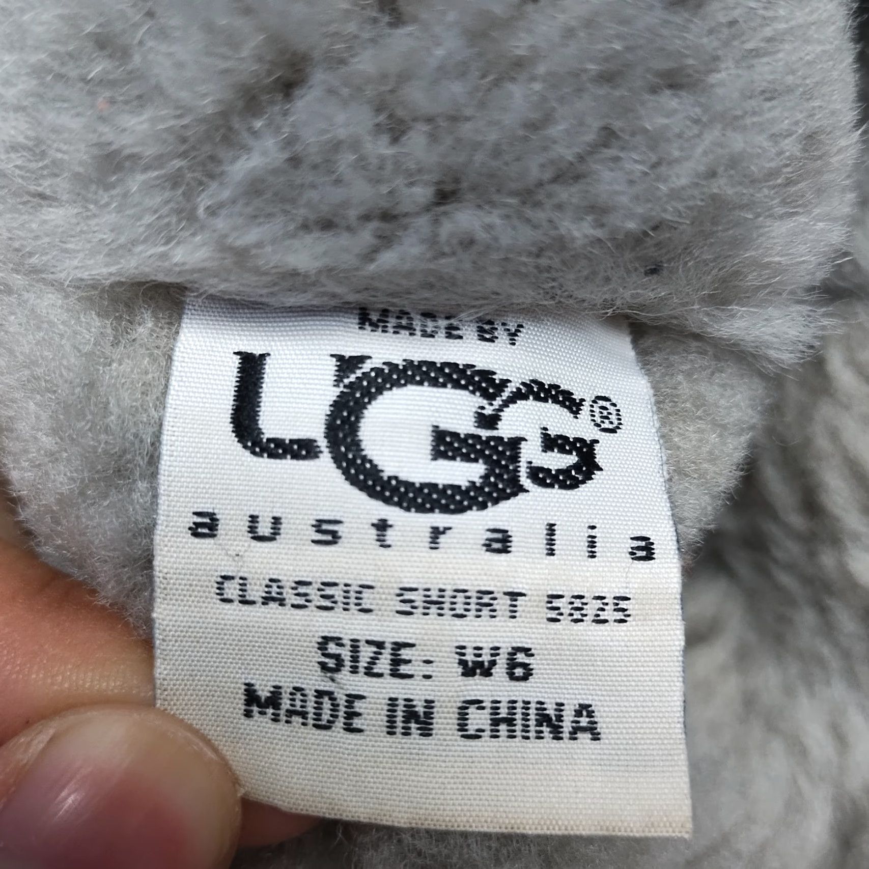 Ugg UGG Australia Classic Winter Boots Womens Size 6 Gray Suede Mid Calf Pull On Size US 6 / IT 36 - 7 Thumbnail