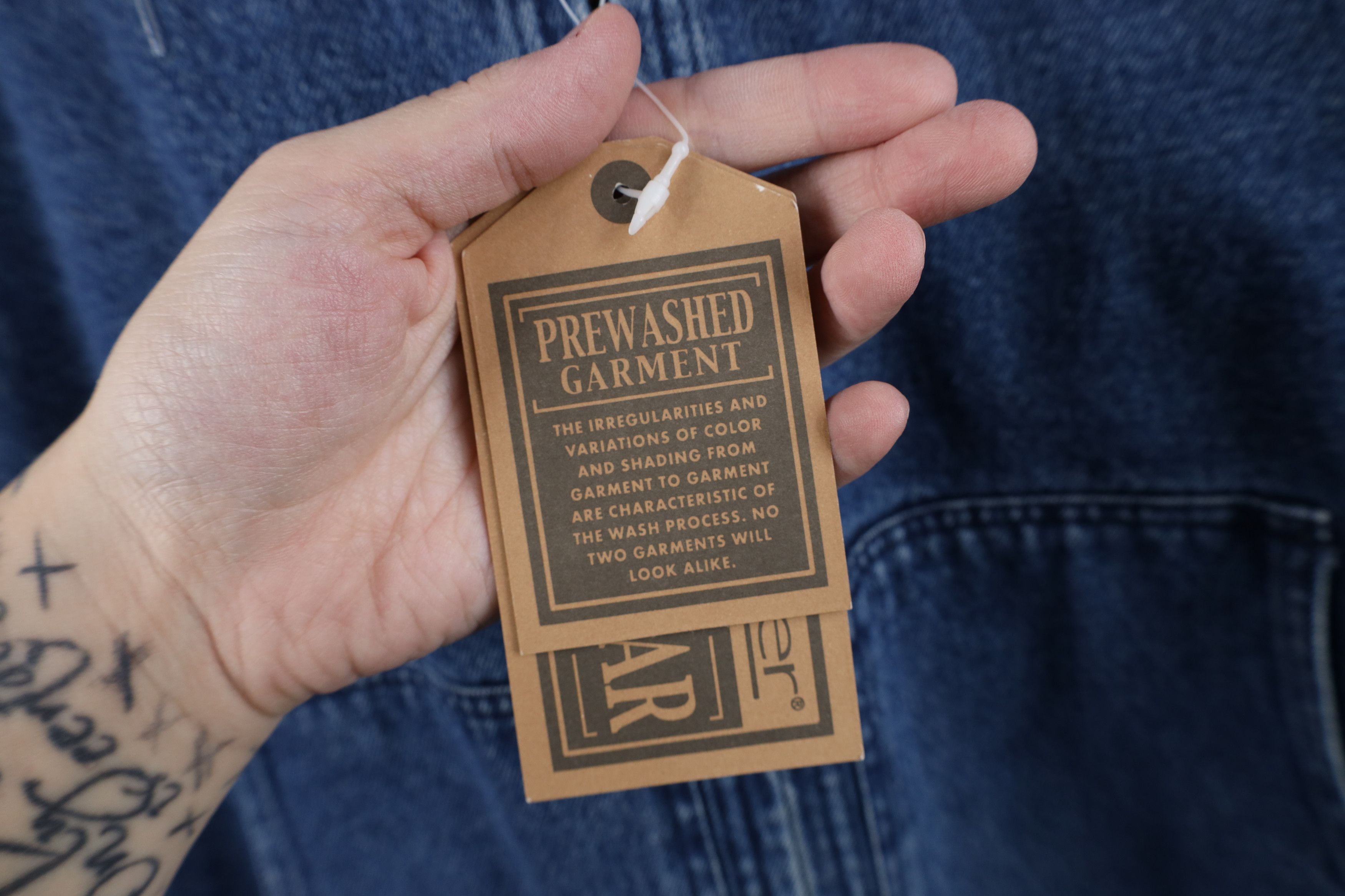 Vintage Deadstock Vintage 90s Produce Hooded Denim Jacket Blue Size US L / EU 52-54 / 3 - 6 Thumbnail
